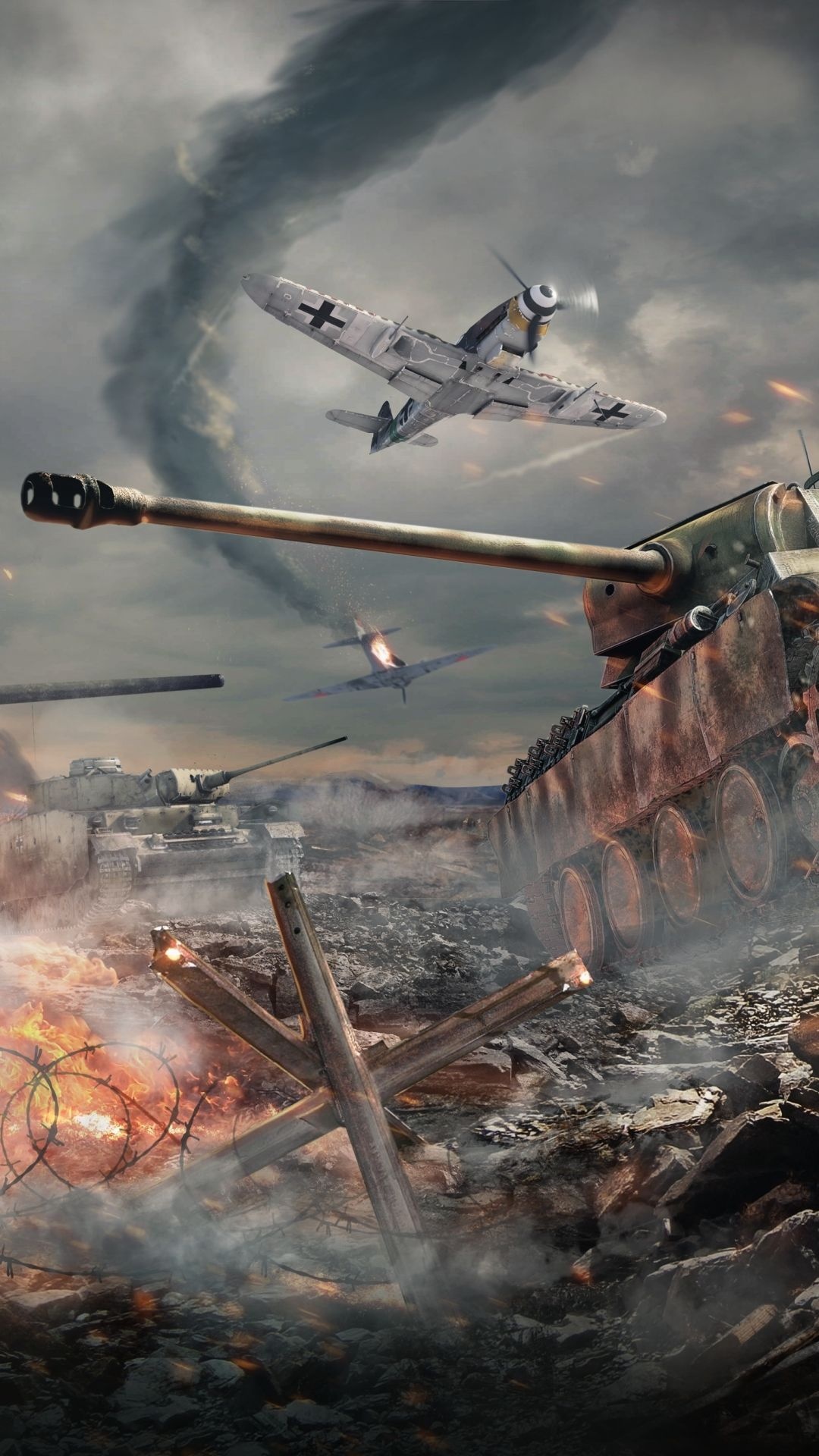 War Thunder, Aerial warfare, Vast arsenal, Online battles, 1080x1920 Full HD Phone