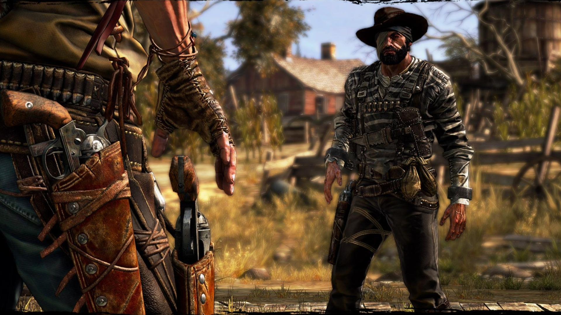 Gunslinger, Wild West adventures, Old West shootouts, Call of Juarez, 1920x1080 Full HD Desktop