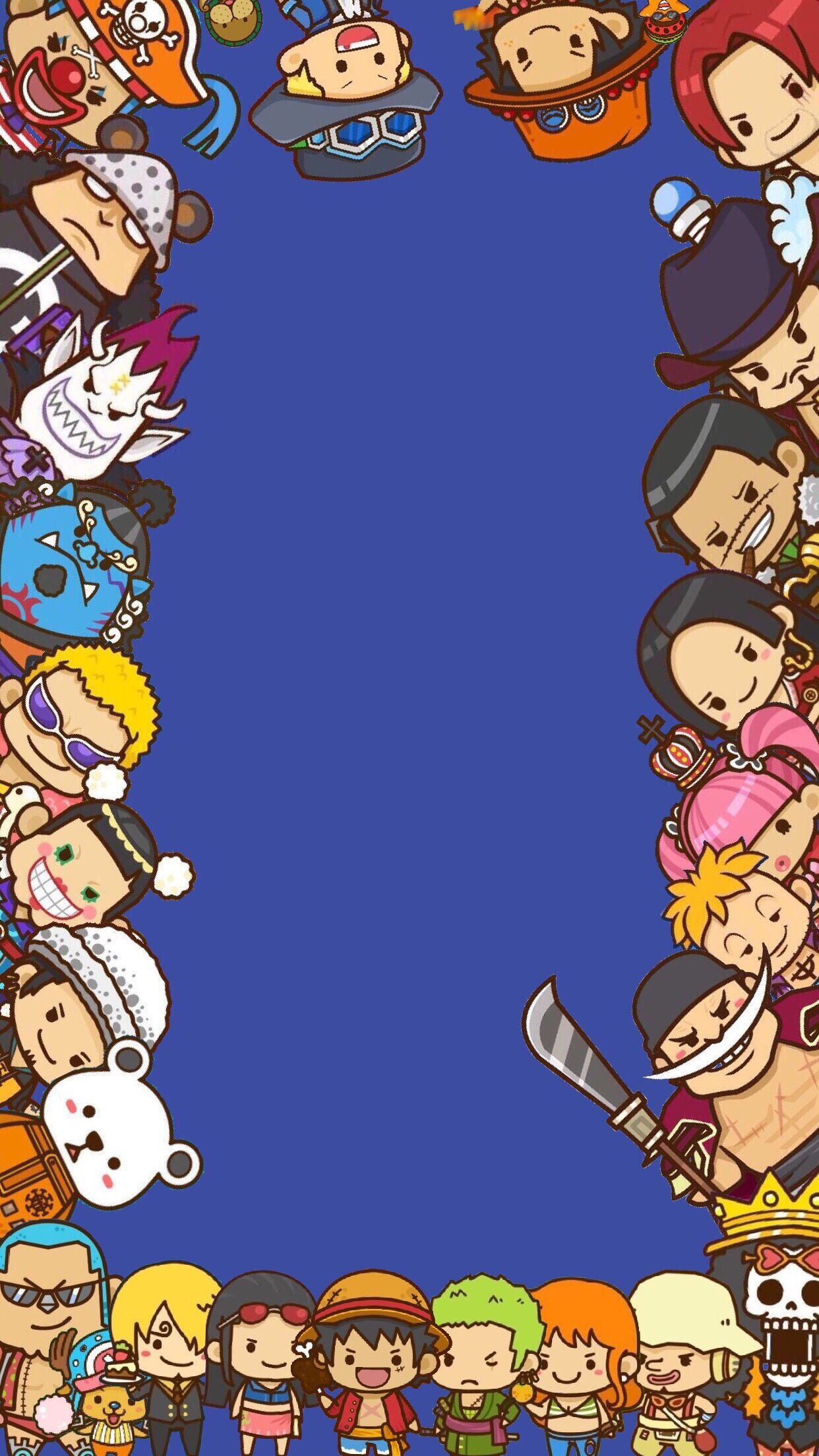 Monkey D. Luffy, Straw Hat Pirates, Trafalgar D. Water Law, Edward Newgate Whitebeard, Portgas D. Ace, HD Phone wallpaper