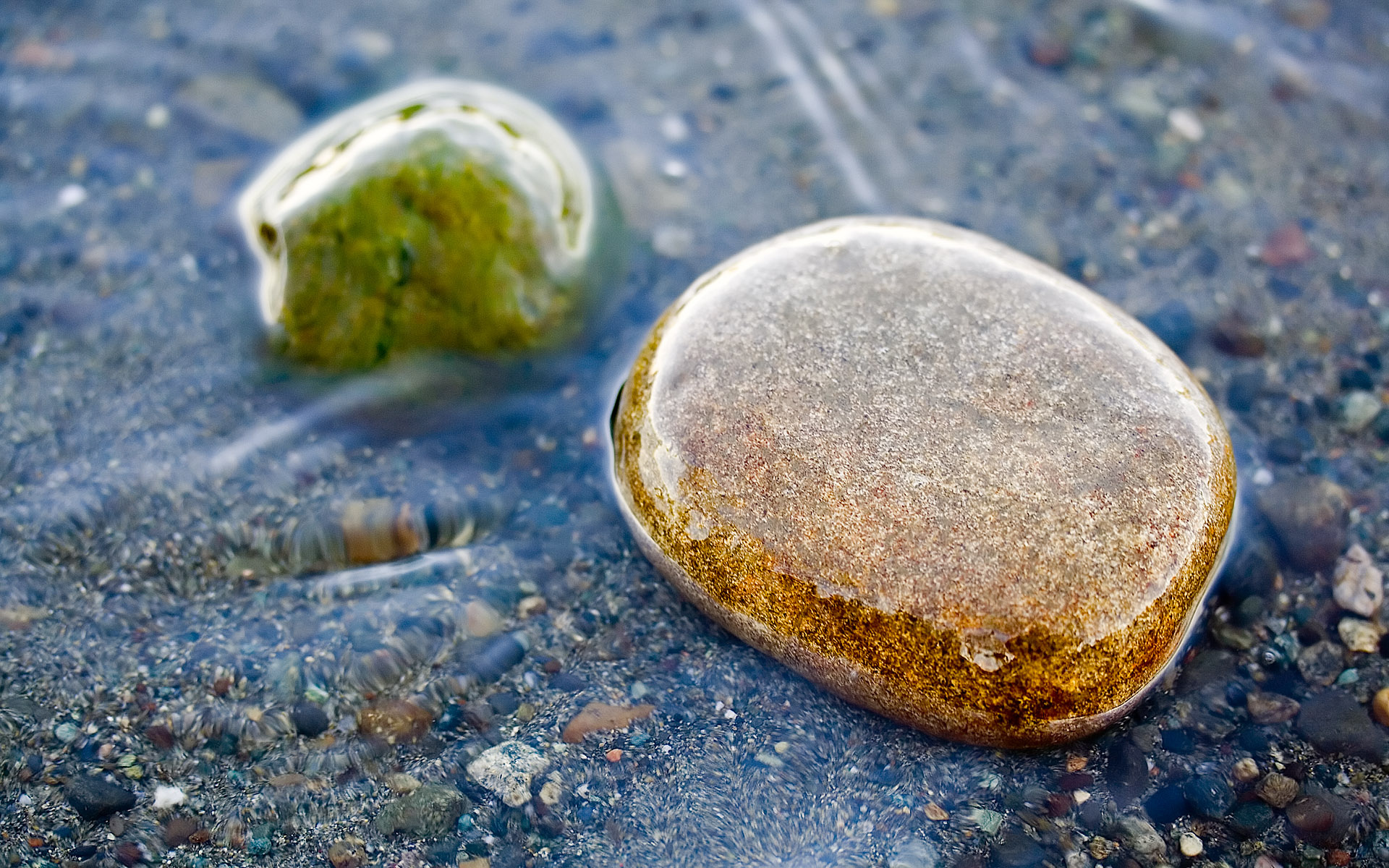 Water, Stone Wallpaper, 1920x1200 HD Desktop