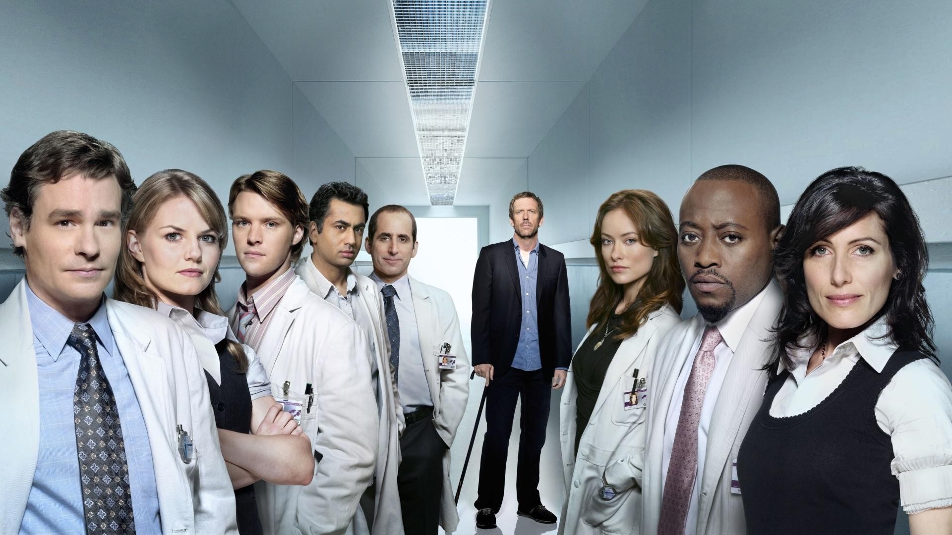 House M.D., Hugh Laurie, Jennifer Morrison, Olivia Wilde, 1920x1080 Full HD Desktop