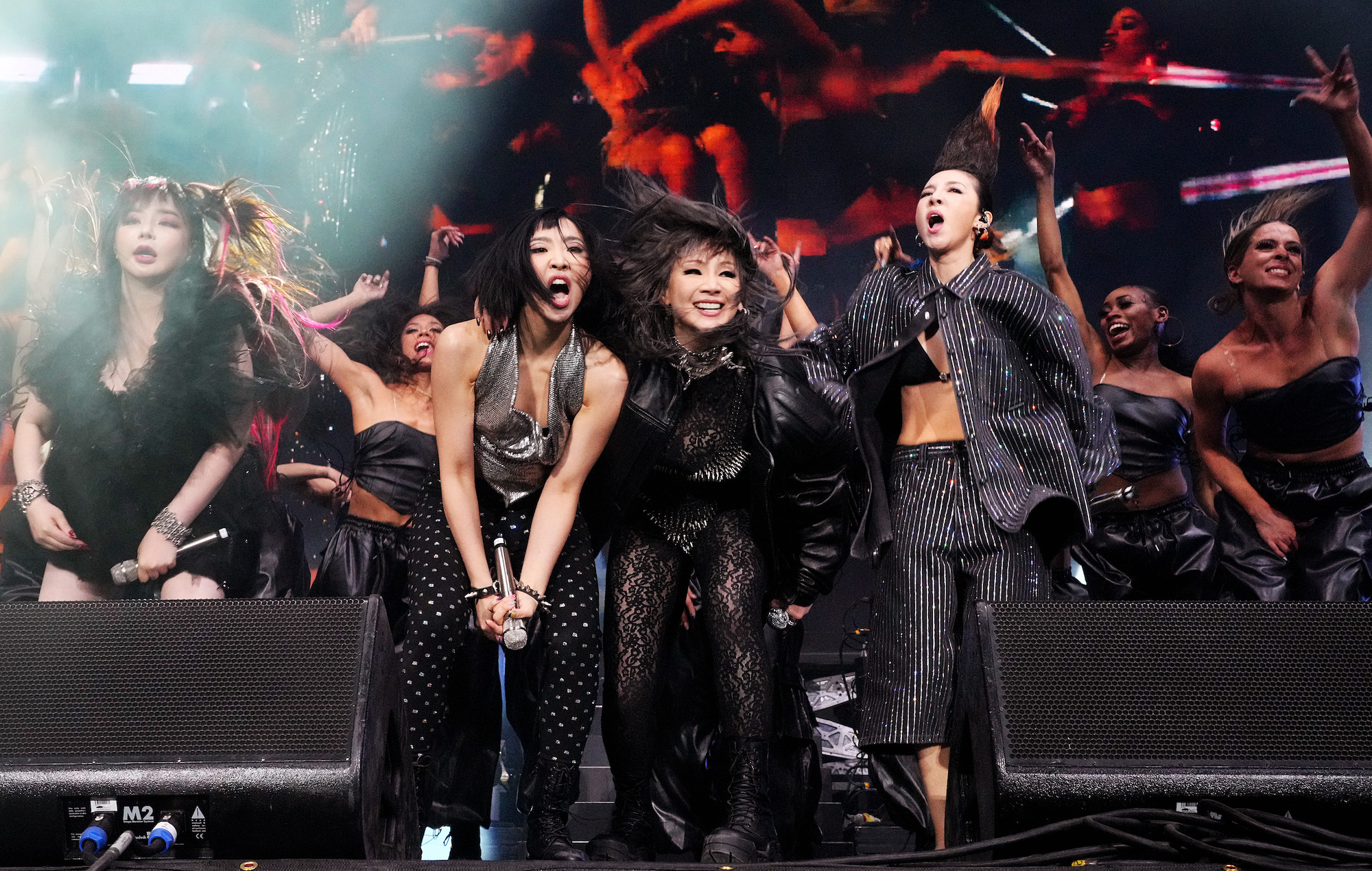 2NE1, Coachella 2022 reunion, Electrifying performance, 'I Am the Best', 2000x1270 HD Desktop