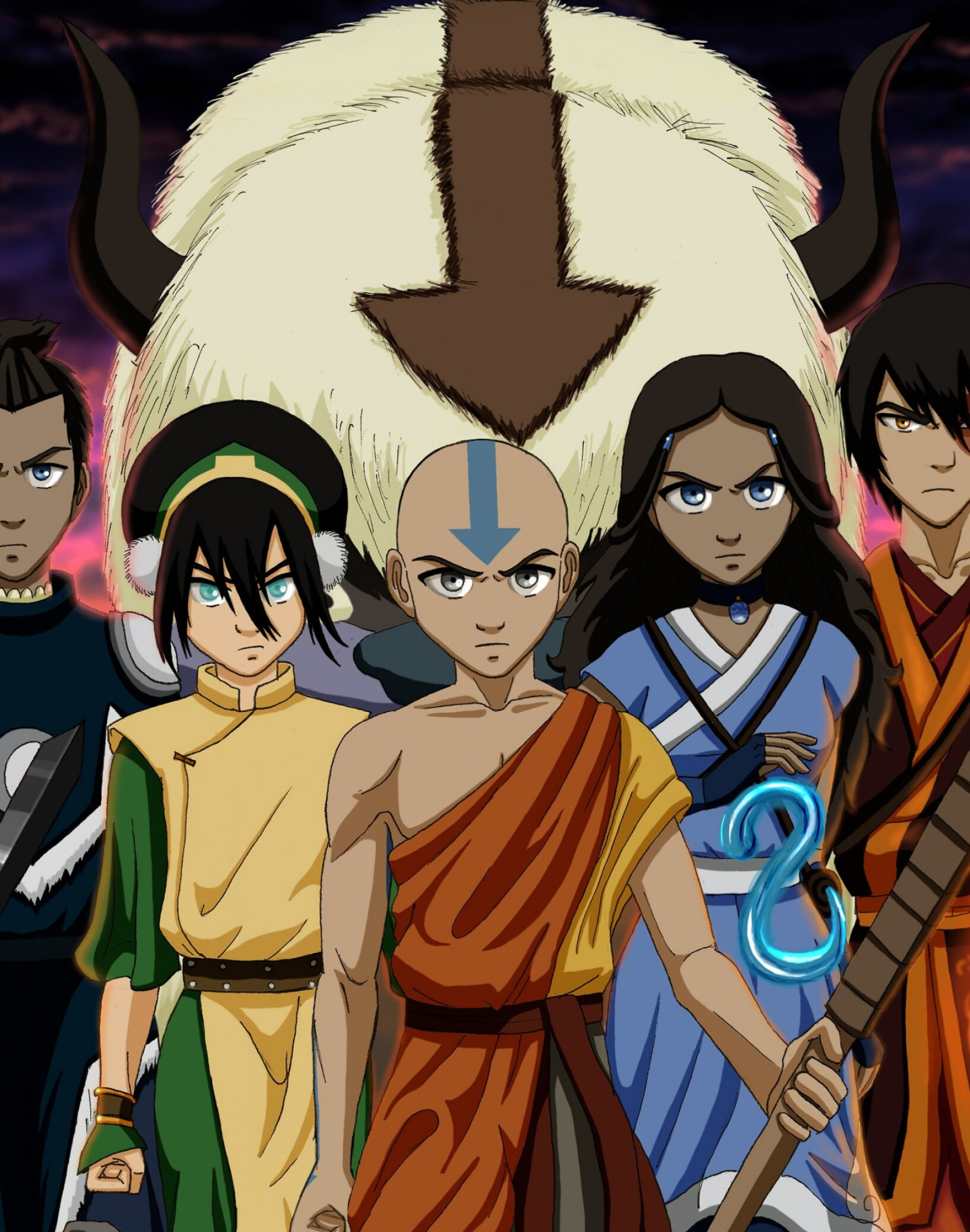 Avatar: The Last Airbender, Anime wallpaper, 2020x2560 HD Phone