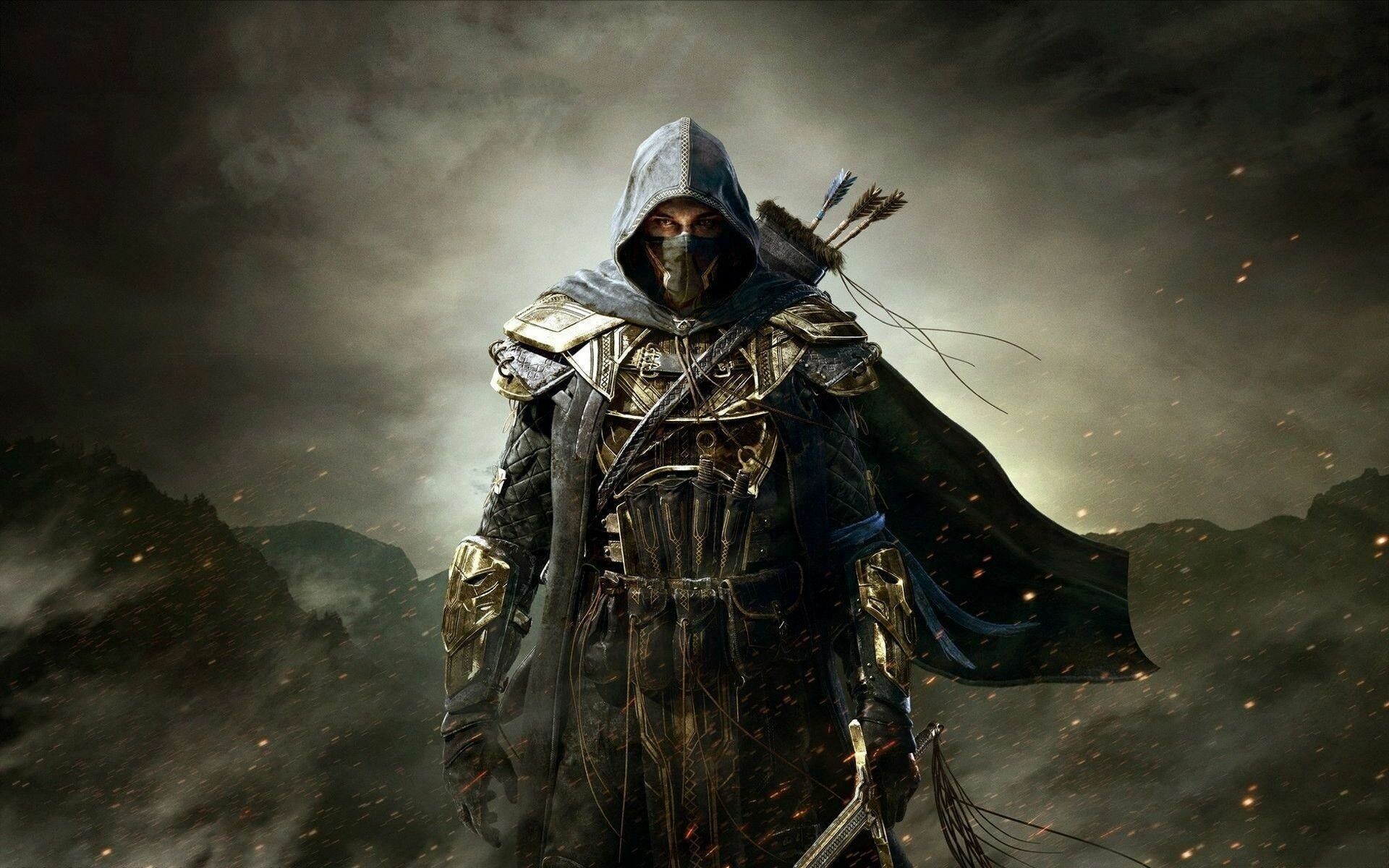 Thief NPC, Skyrim Wallpaper, 1920x1200 HD Desktop