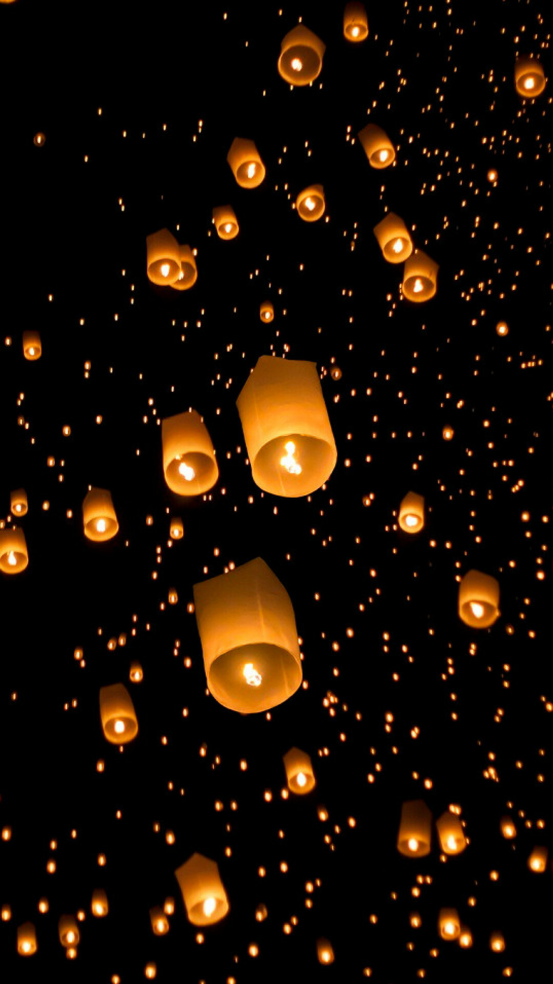 Lighting rituals, Cool black wallpaper, Luminous atmosphere, Mysterious allure, 1080x1920 Full HD Phone