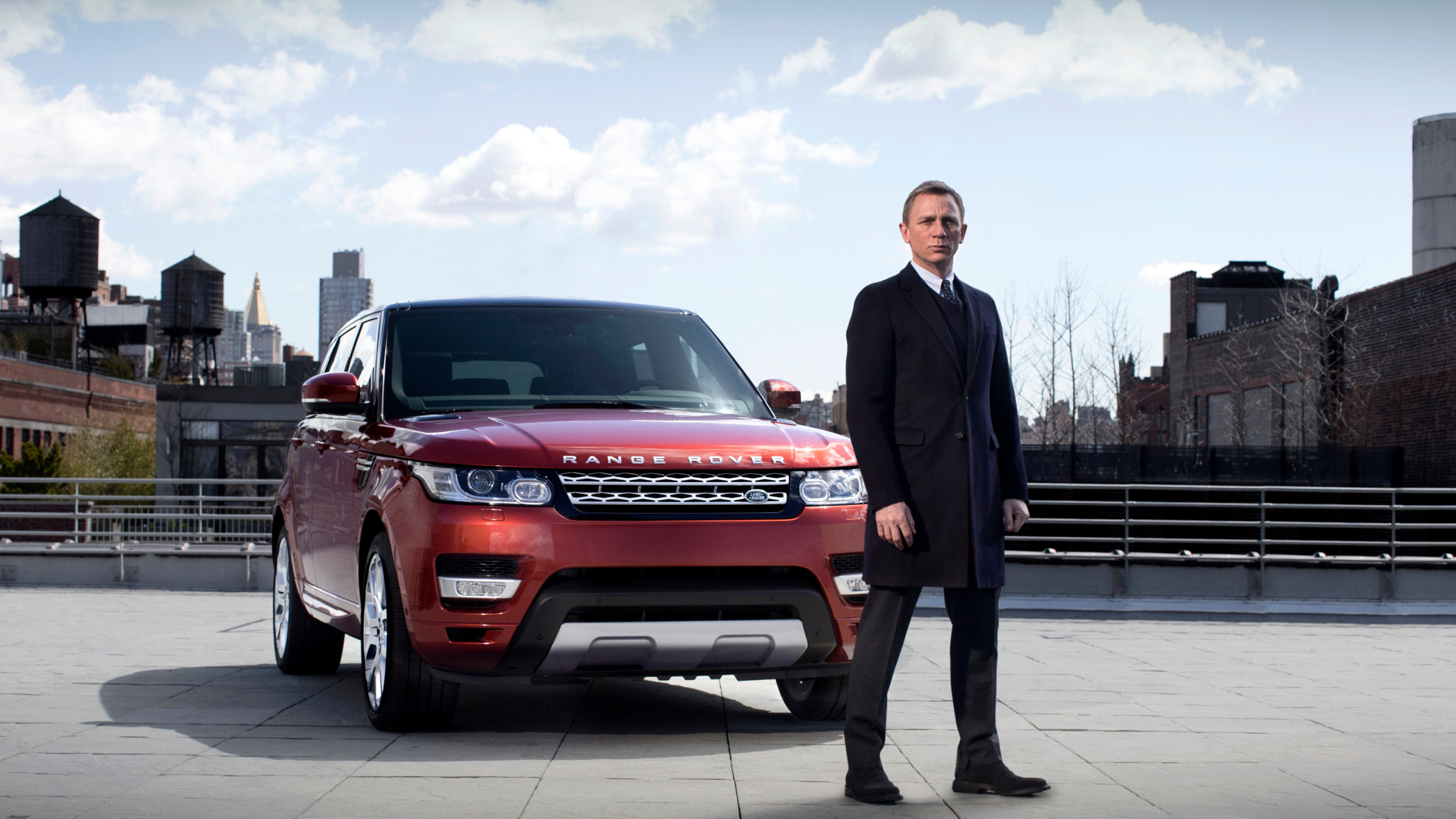 Bond Actor, Male, Car, Daniel Craig, 2560x1440 HD Desktop