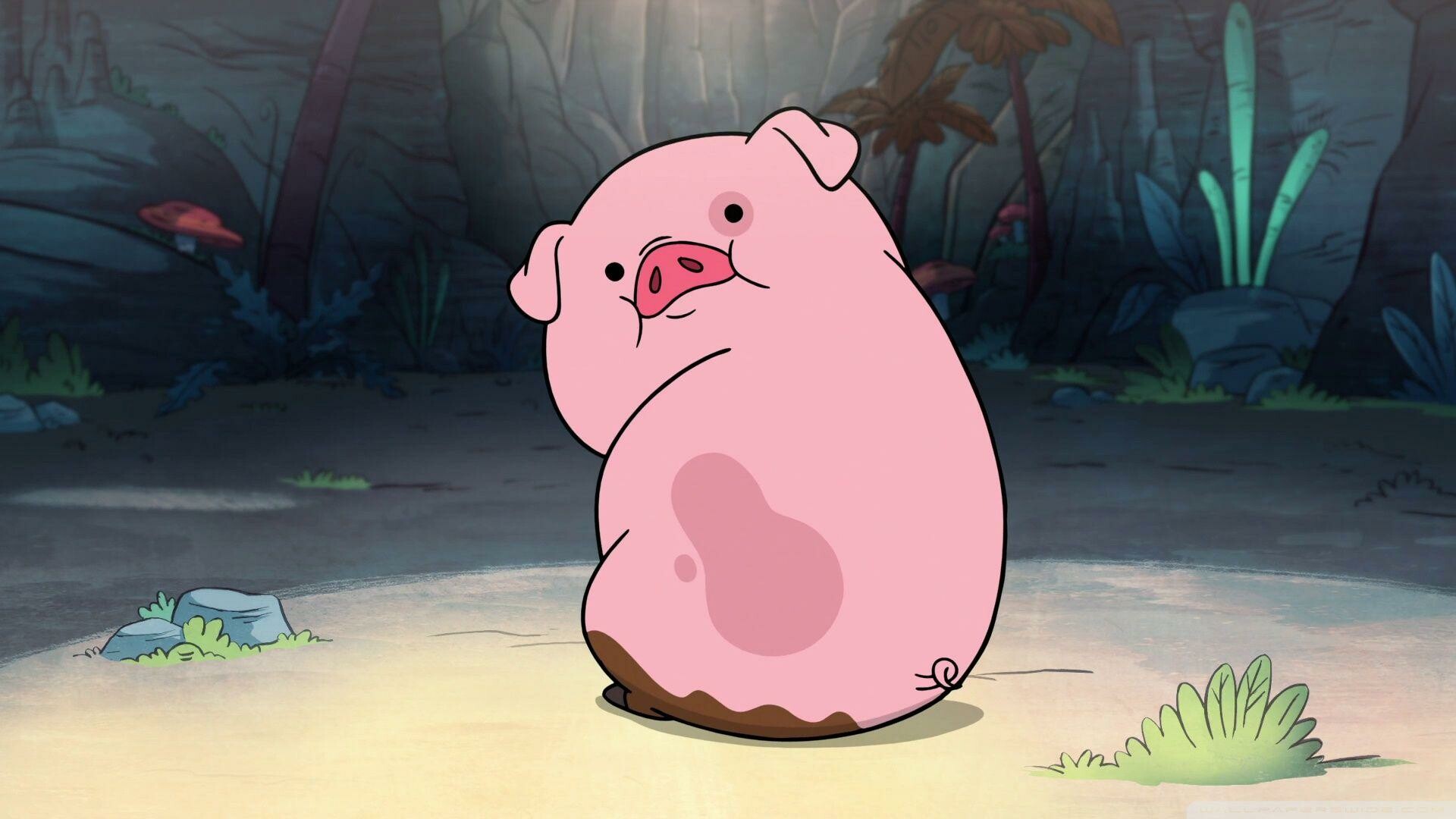 Waddles, Gravity Falls Wallpaper, 1920x1080 Full HD Desktop