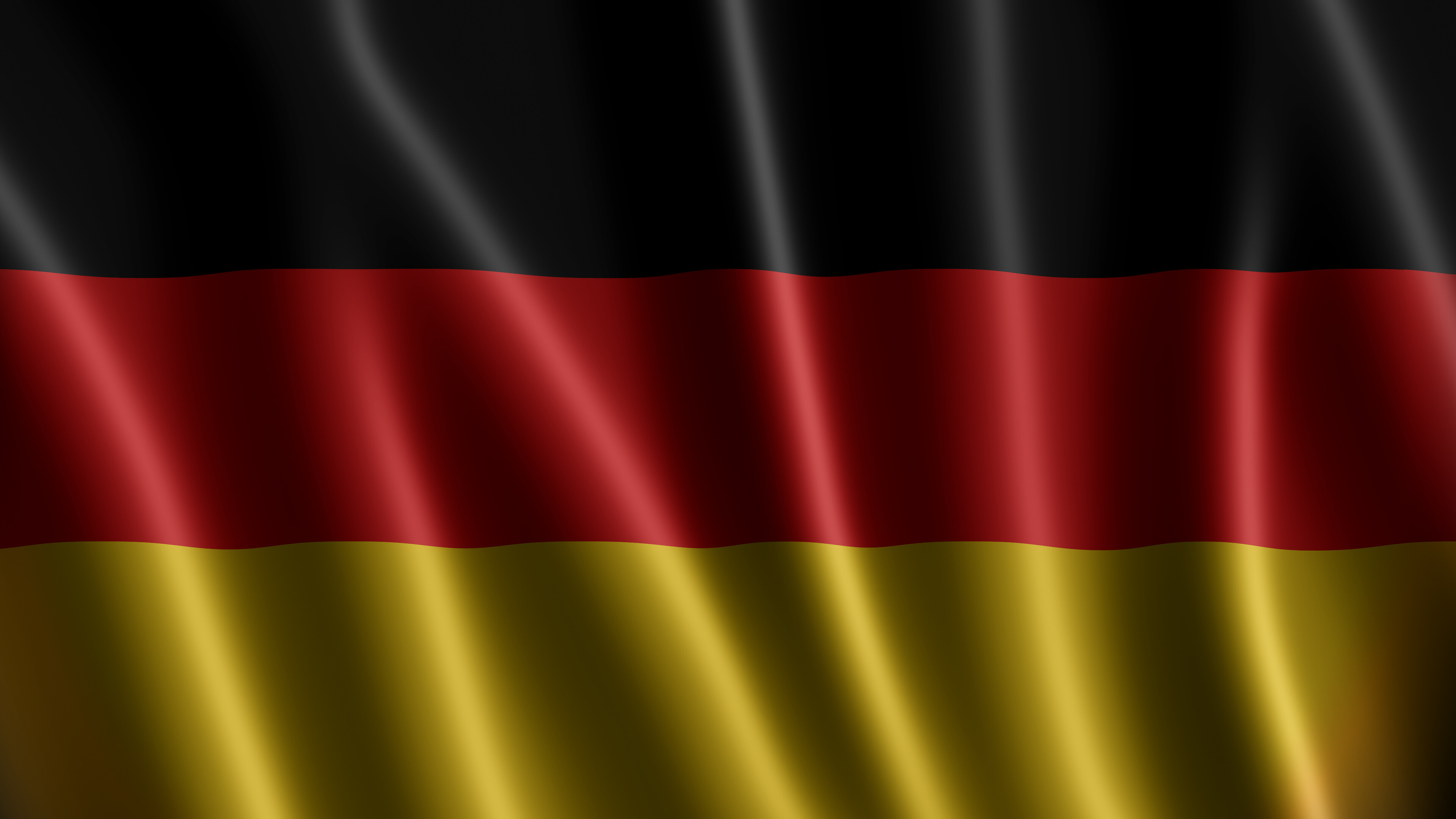 Flag of Germany, Germany flag clip art, 3840x2160 4K Desktop