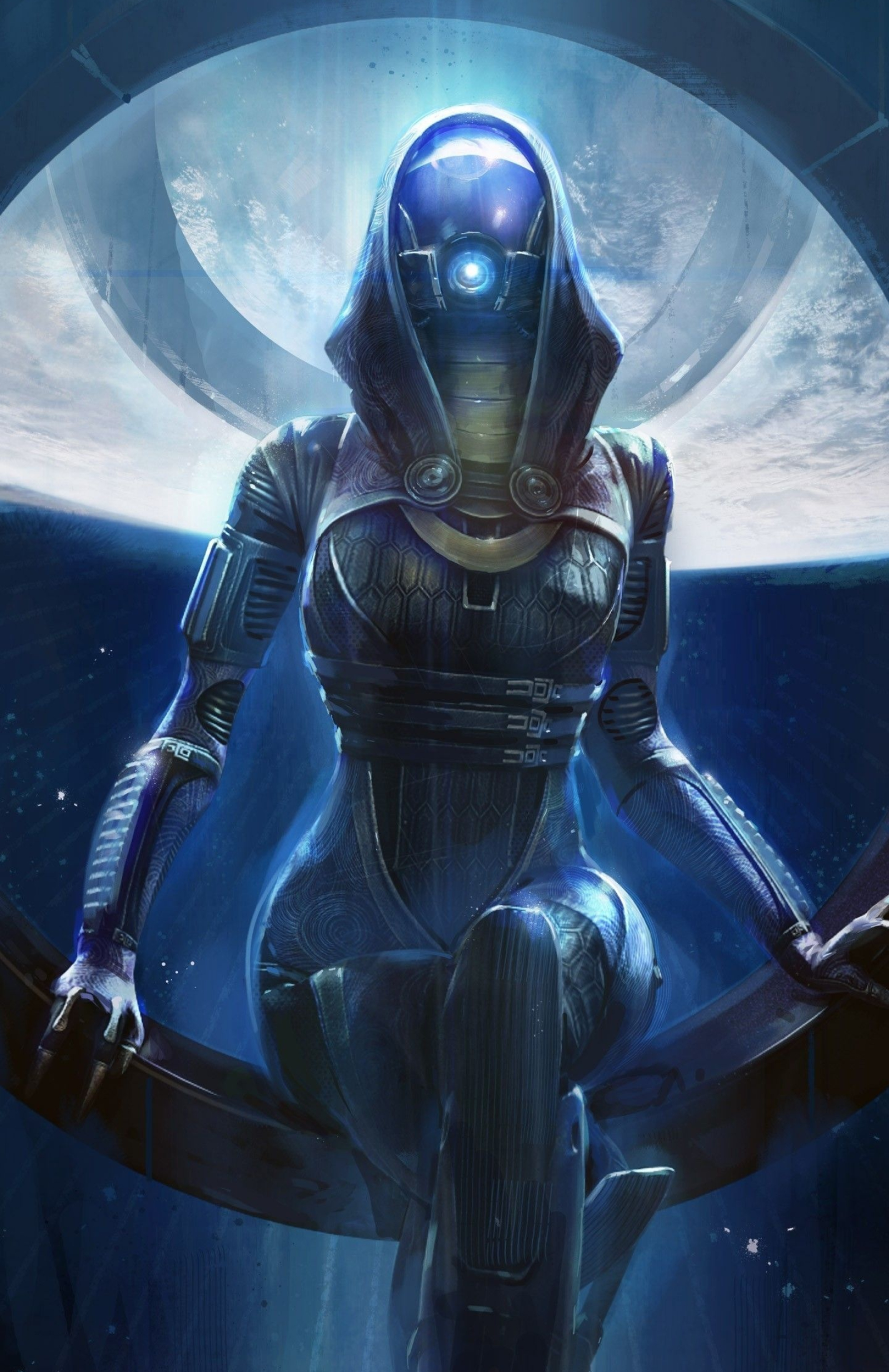 Tali, Mass Effect Wallpaper, 1600x2470 HD Phone