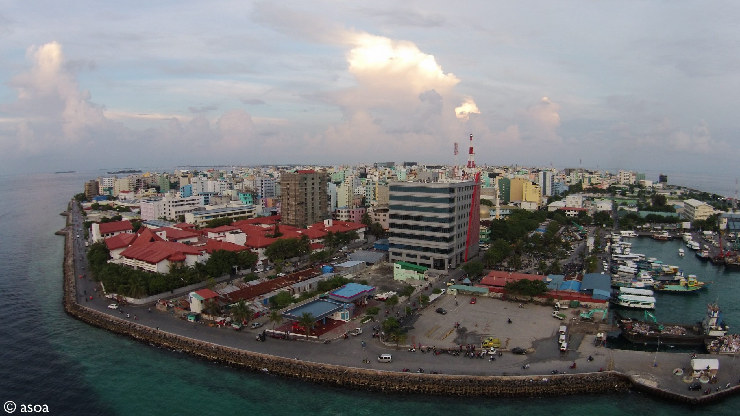 Male Maldives, South west side, Male Maldives, Travels, 2560x1440 HD Desktop