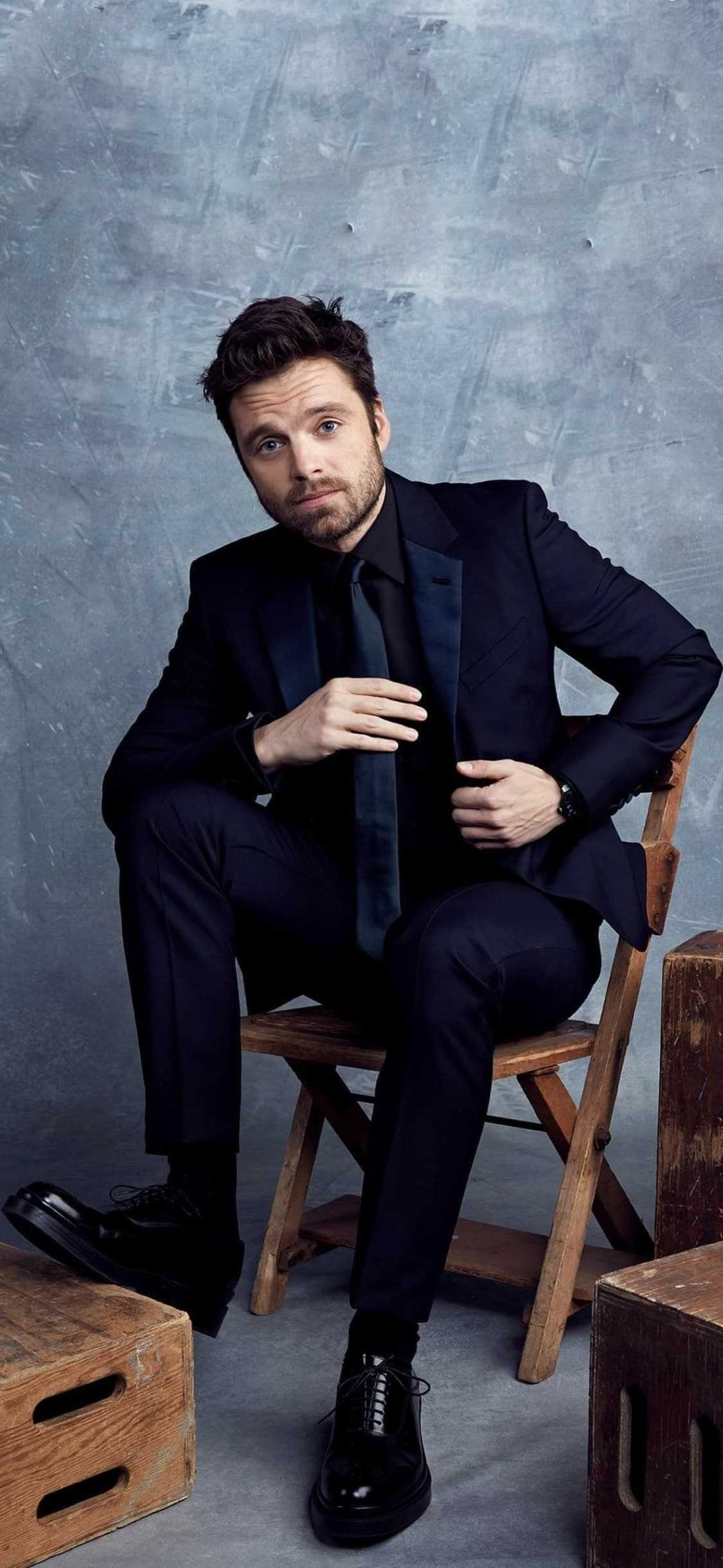 Sebastian Stan, Wallpaper, Free, HD, 1130x2440 HD Phone