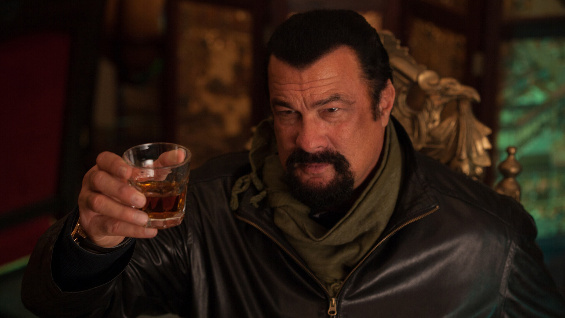 Steven Seagal, HD wallpapers, Intense action scenes, On-screen presence, 1920x1080 Full HD Desktop