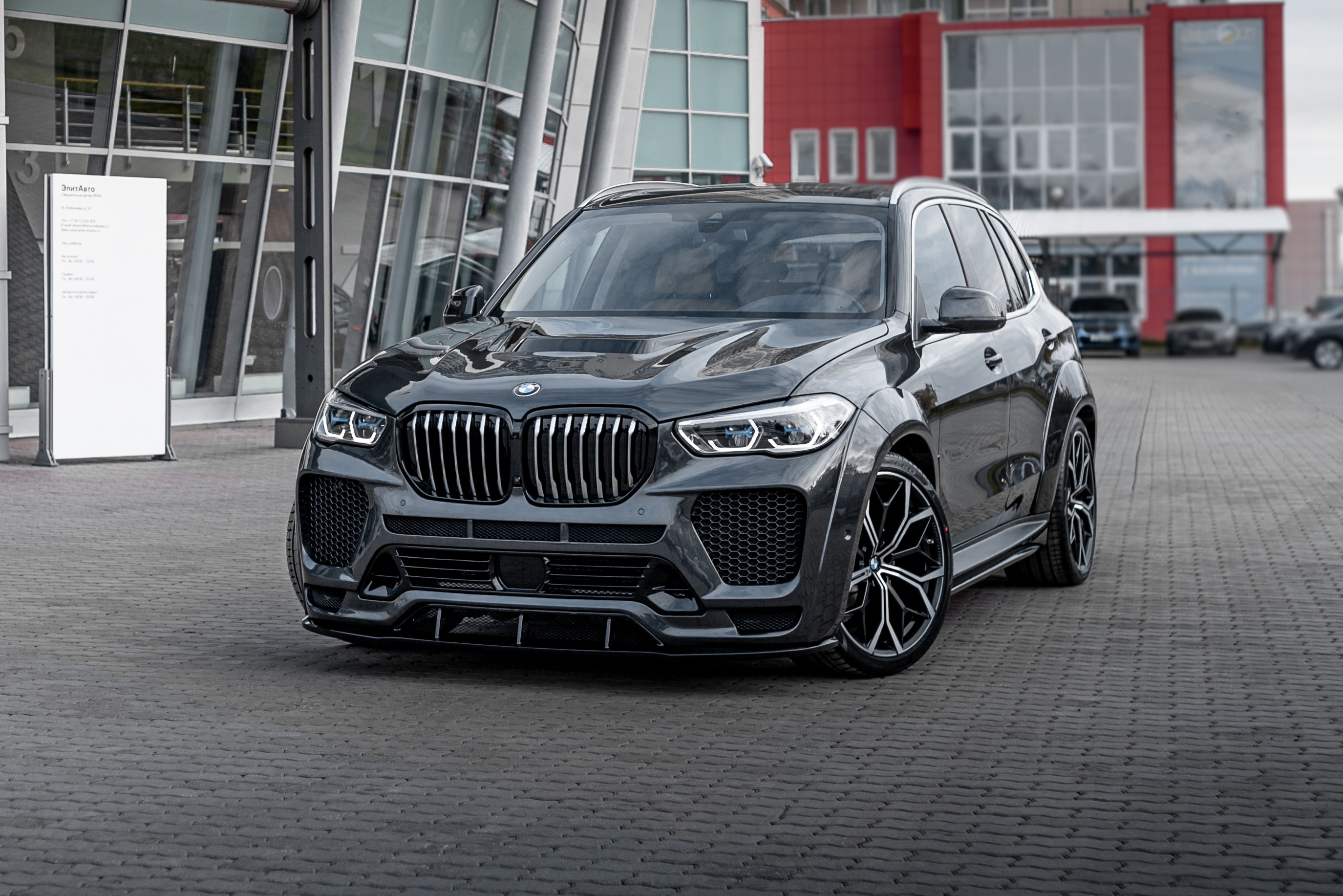 BMW X5, Custom tuning, G05 model, Aggressive appearance, 2750x1840 HD Desktop