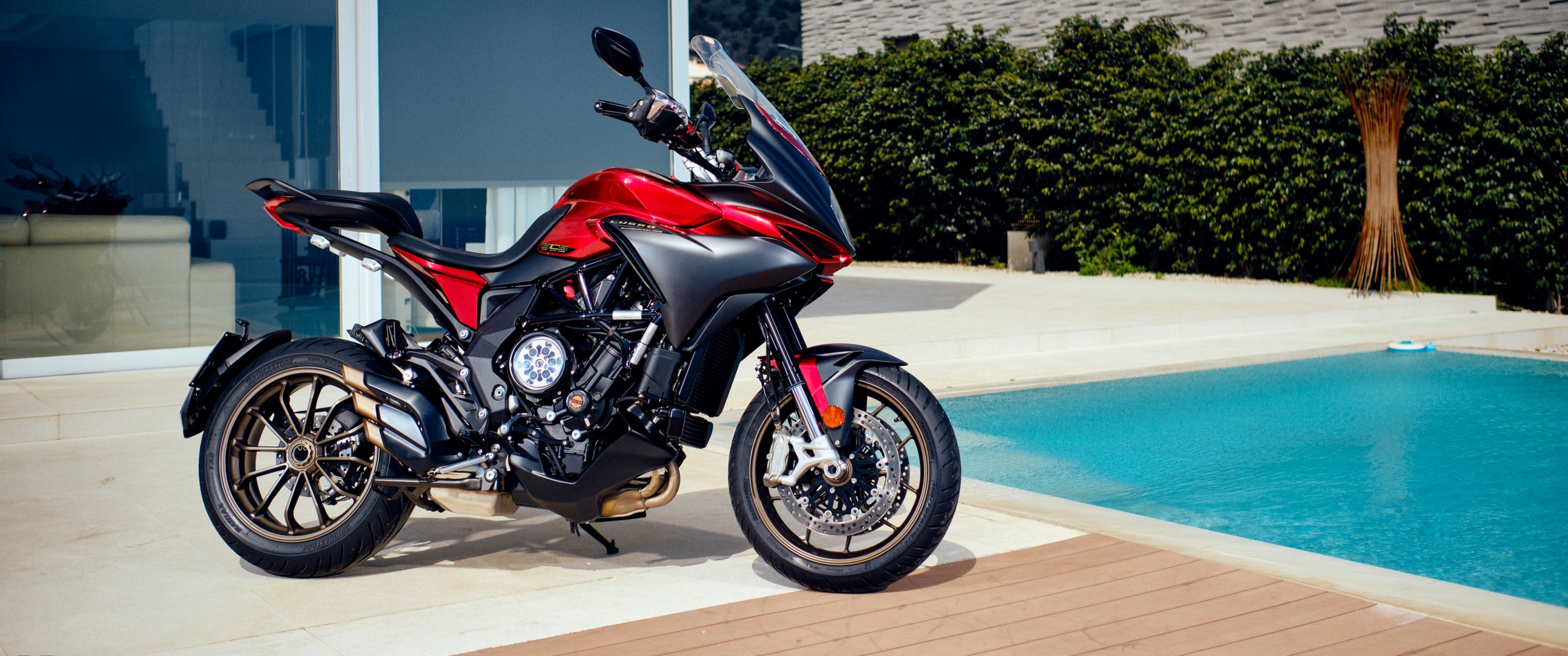 MV Agusta Turismo Veloce, Lusso 800, Auto, Ultrawide Monitor QHD Wallpapers, 3440x1440 Dual Screen Desktop