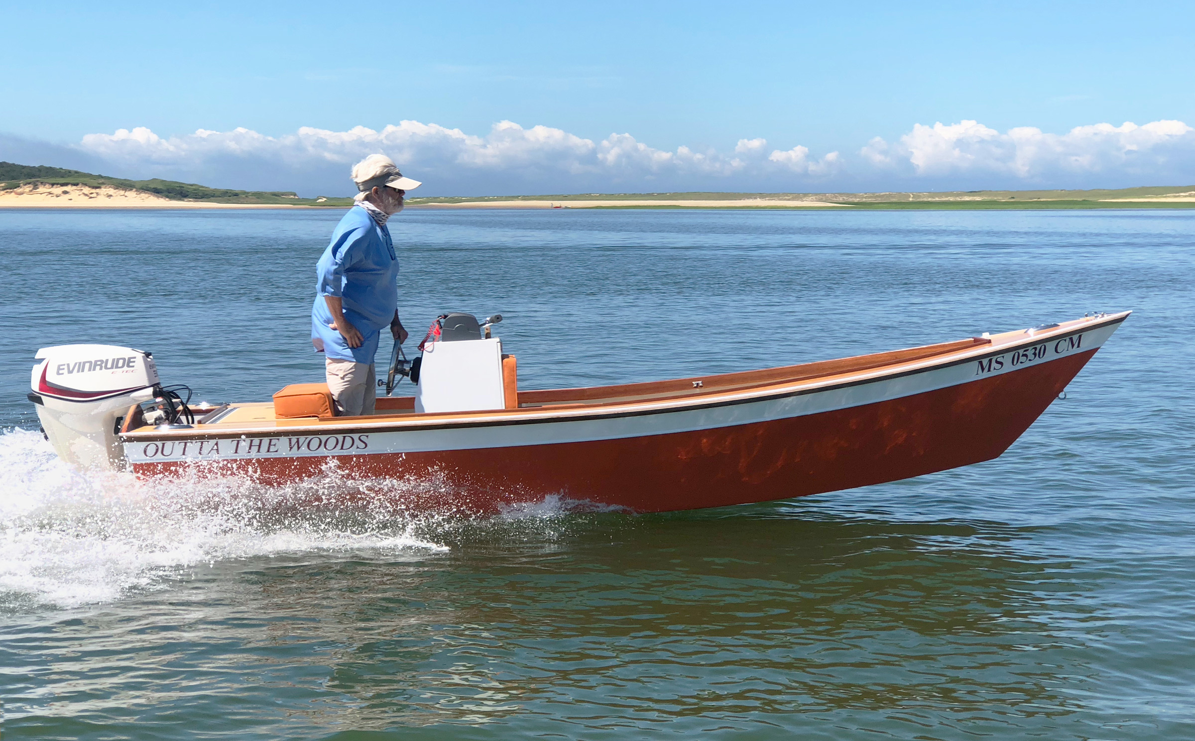 Nauset Marsh skiff, Small boats magazine, Coastal beauty, Classic design, 2400x1490 HD Desktop