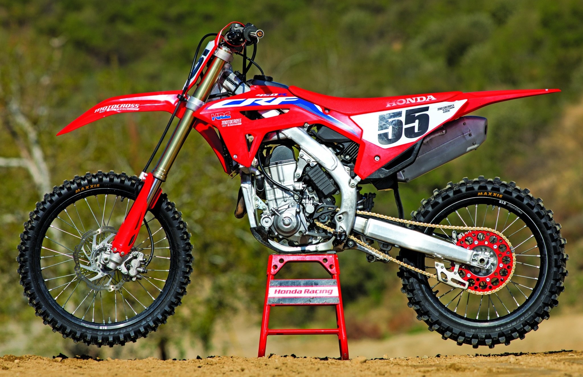 Honda CRF450R, Works edition motocross bike, Motocross Action Magazine, 2050x1330 HD Desktop