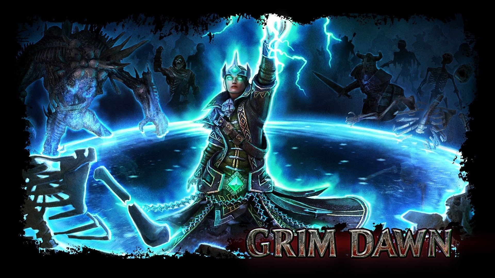 Grim Dawn wallpapers, Gaming art, Dark fantasy universe, Aesthetic gaming backgrounds, 1920x1080 Full HD Desktop