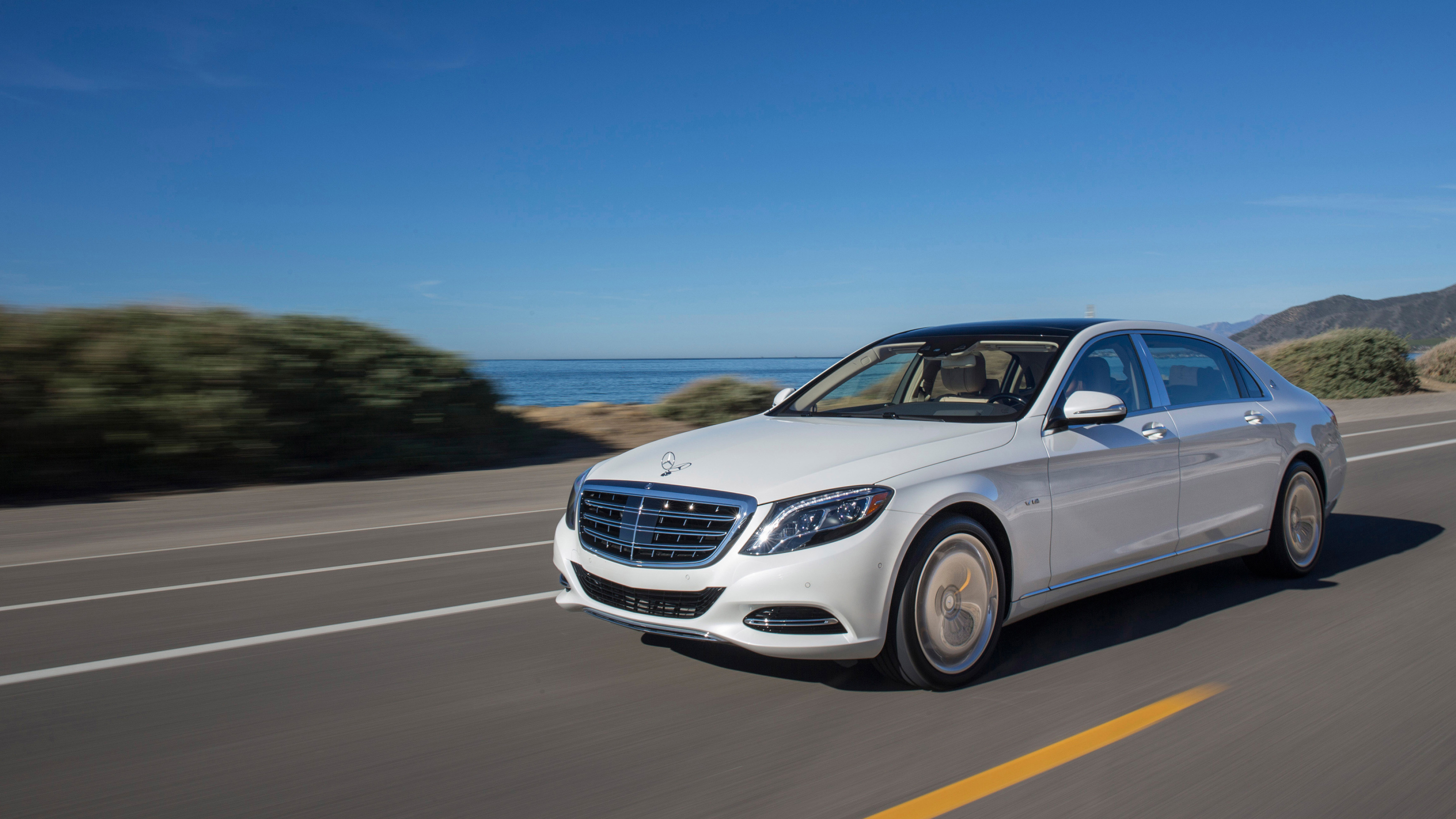 Mercedes-Benz Maybach S600, Supreme luxury, Unparalleled comfort, Cutting-edge technology, 3840x2160 4K Desktop