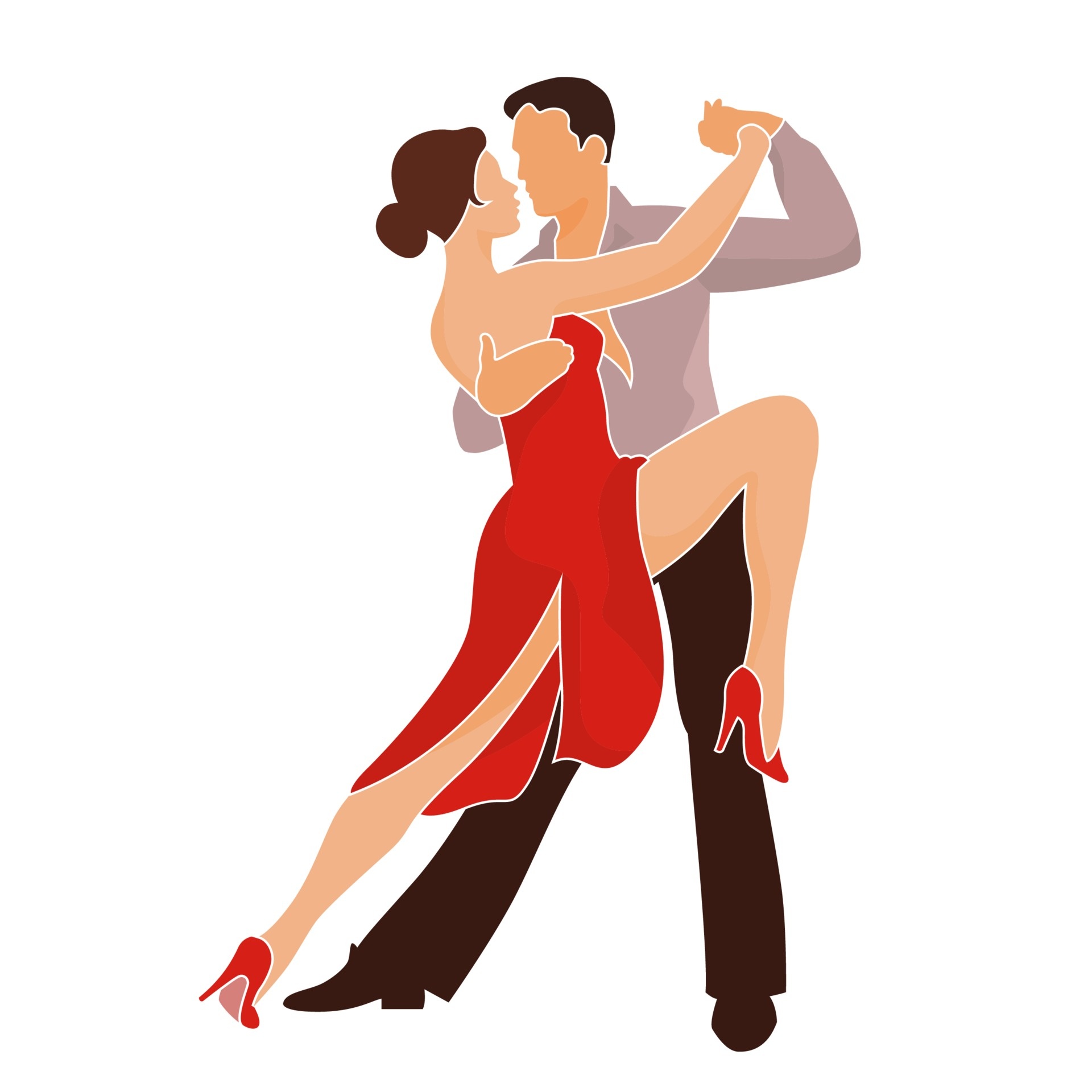 Salsa Dance, Vector art, Icons, Graphics, 1920x1920 HD Phone