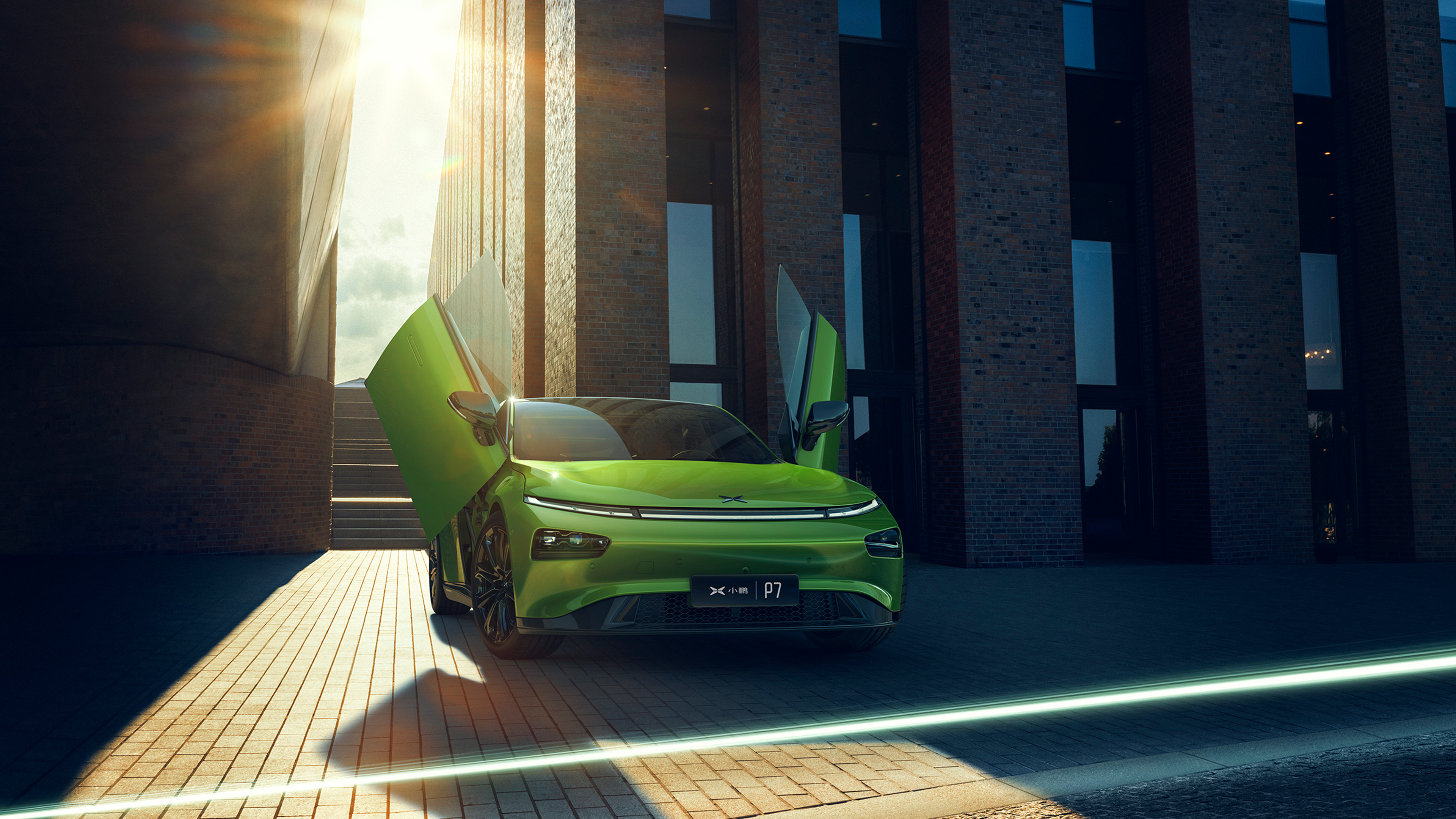 Doors Up, XPeng Wallpaper, 3840x2160 4K Desktop