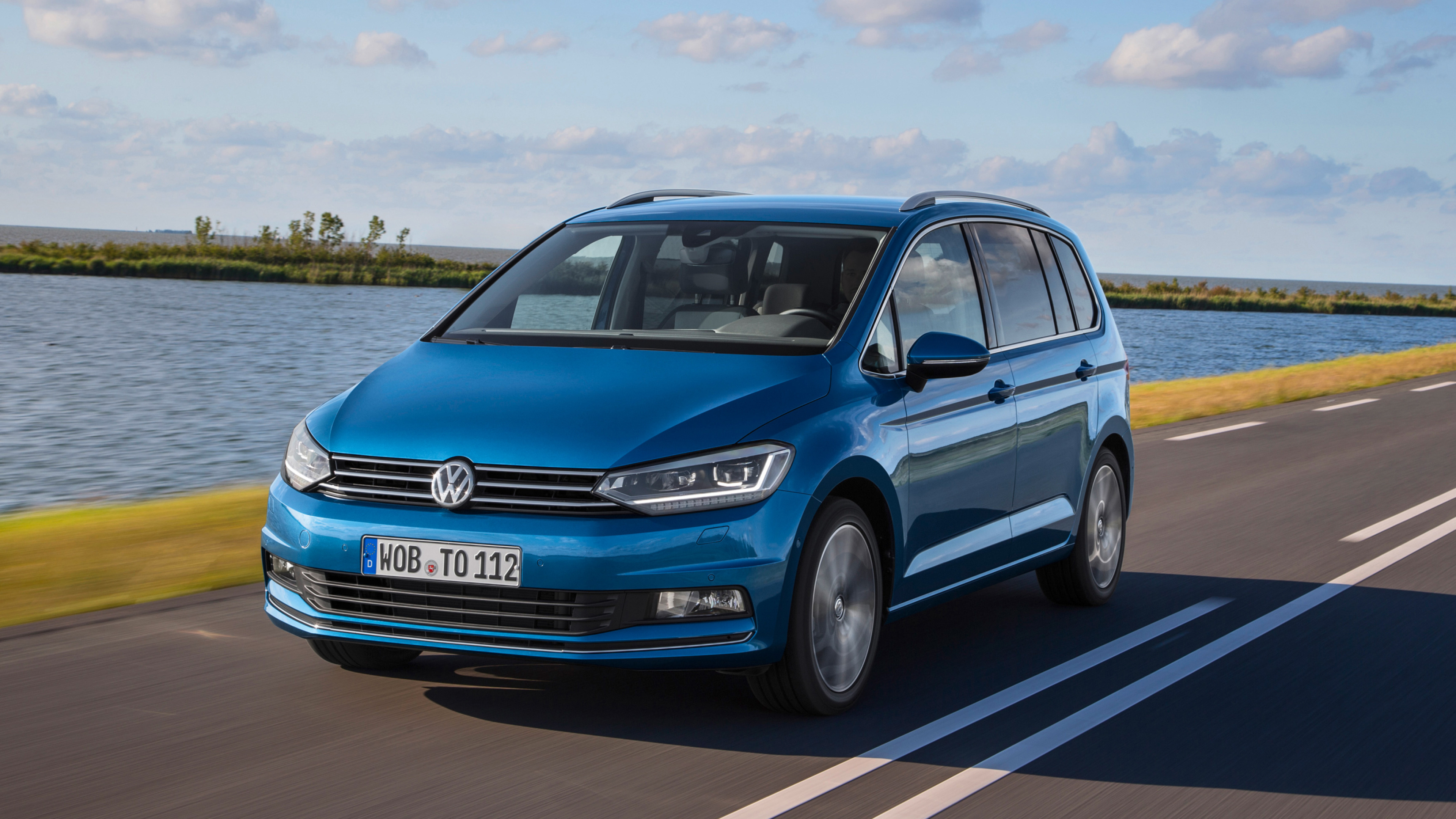 Volkswagen Touran, TDI edition, Spacious and versatile, Family-friendly, 3840x2160 4K Desktop