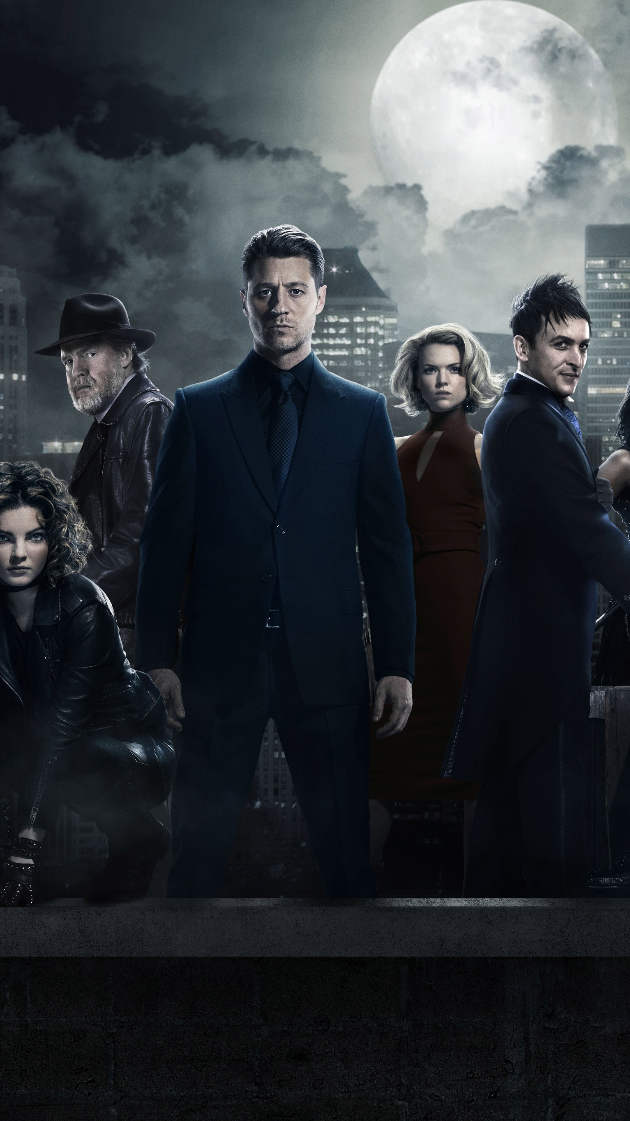 Gotham TV series, Gotham Season 3 wallpaper, Crime drama, Thrilling TV series, 2160x3840 4K Phone