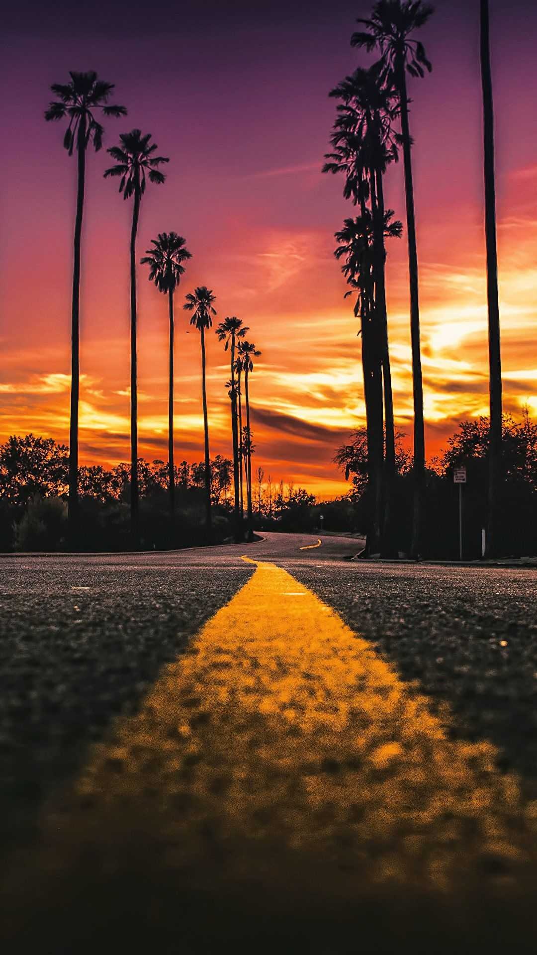 California street wallpaper, Riverside California, 1080x1920 Full HD Phone