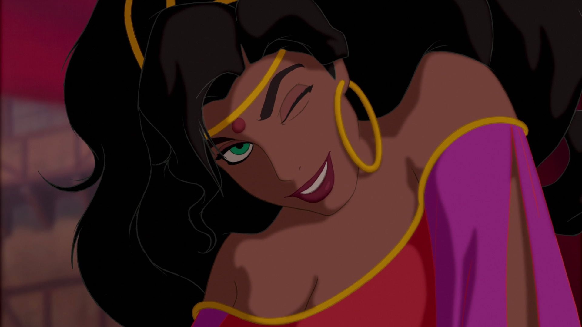 Esmeralda, Photo, Dancing, Disney pictures, 1920x1080 Full HD Desktop