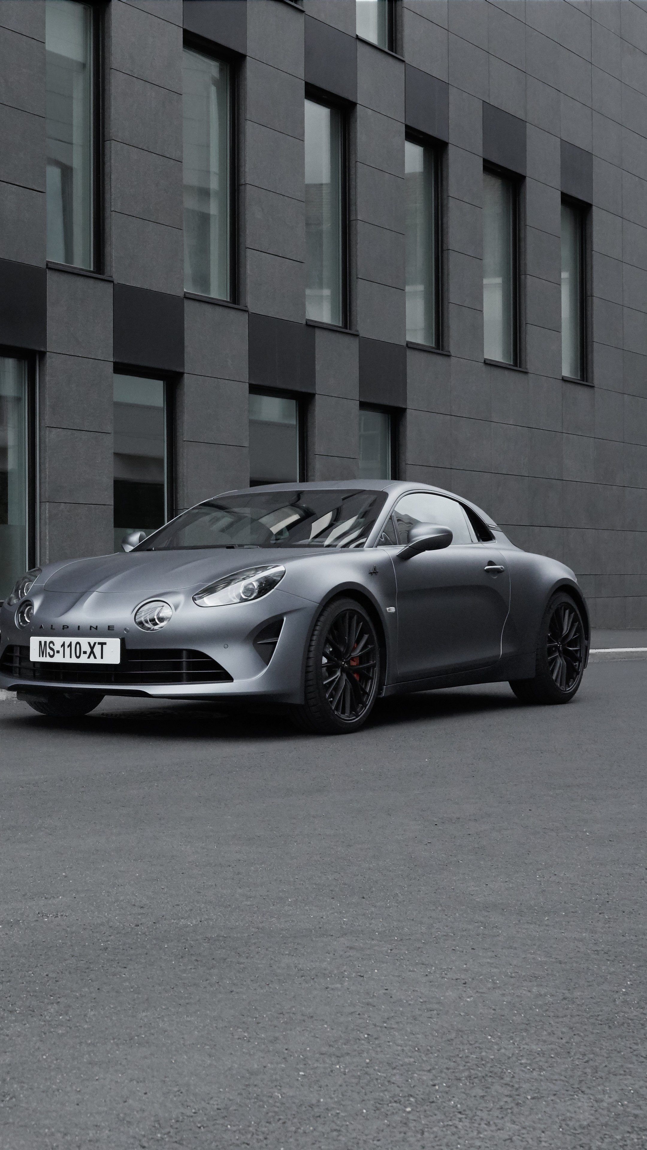 Alpine A110, Sportscar, 2020, Automotive Design, Luxury, 2160x3840 4K Phone