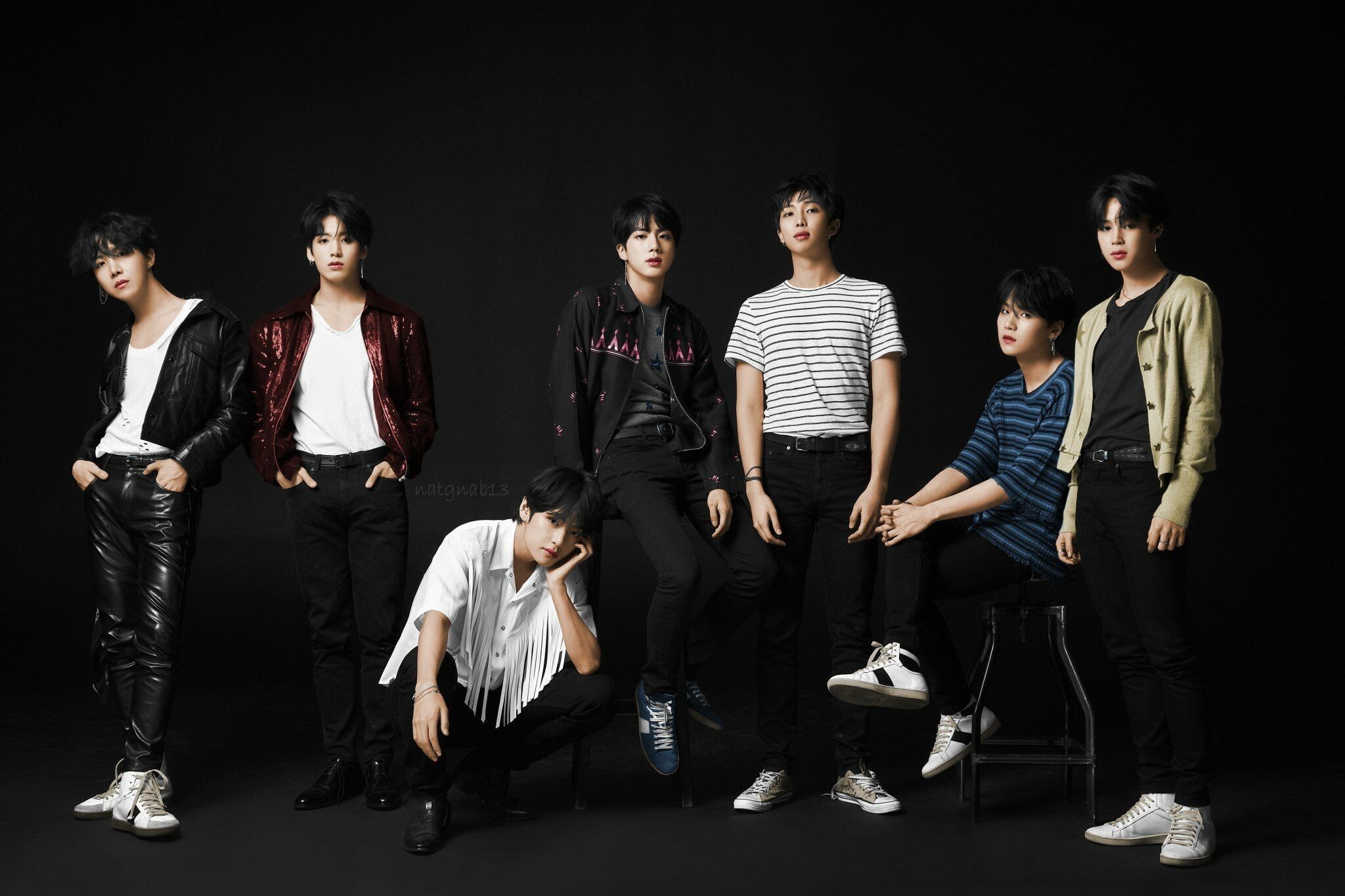 BTS, Music icons, Jungkook, Jin, 2050x1370 HD Desktop