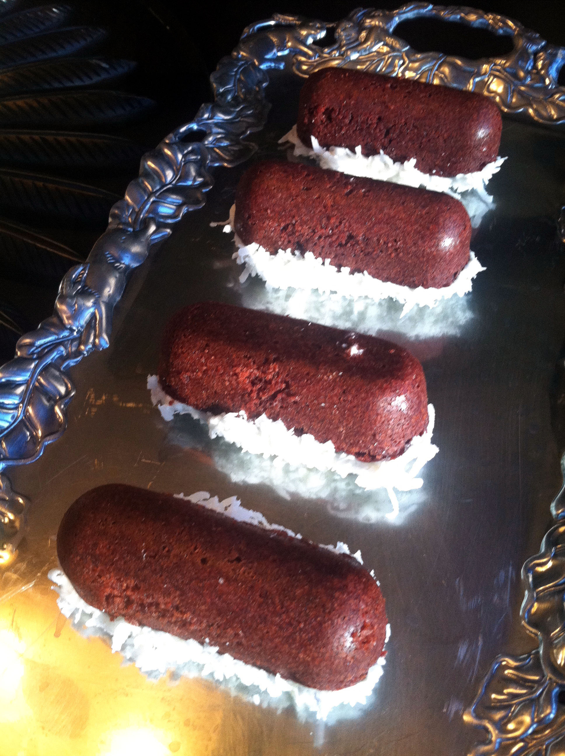 Twinkies, Red Velvet Twinkies, Homemade sweets, Decadent dessert, 1940x2600 HD Phone