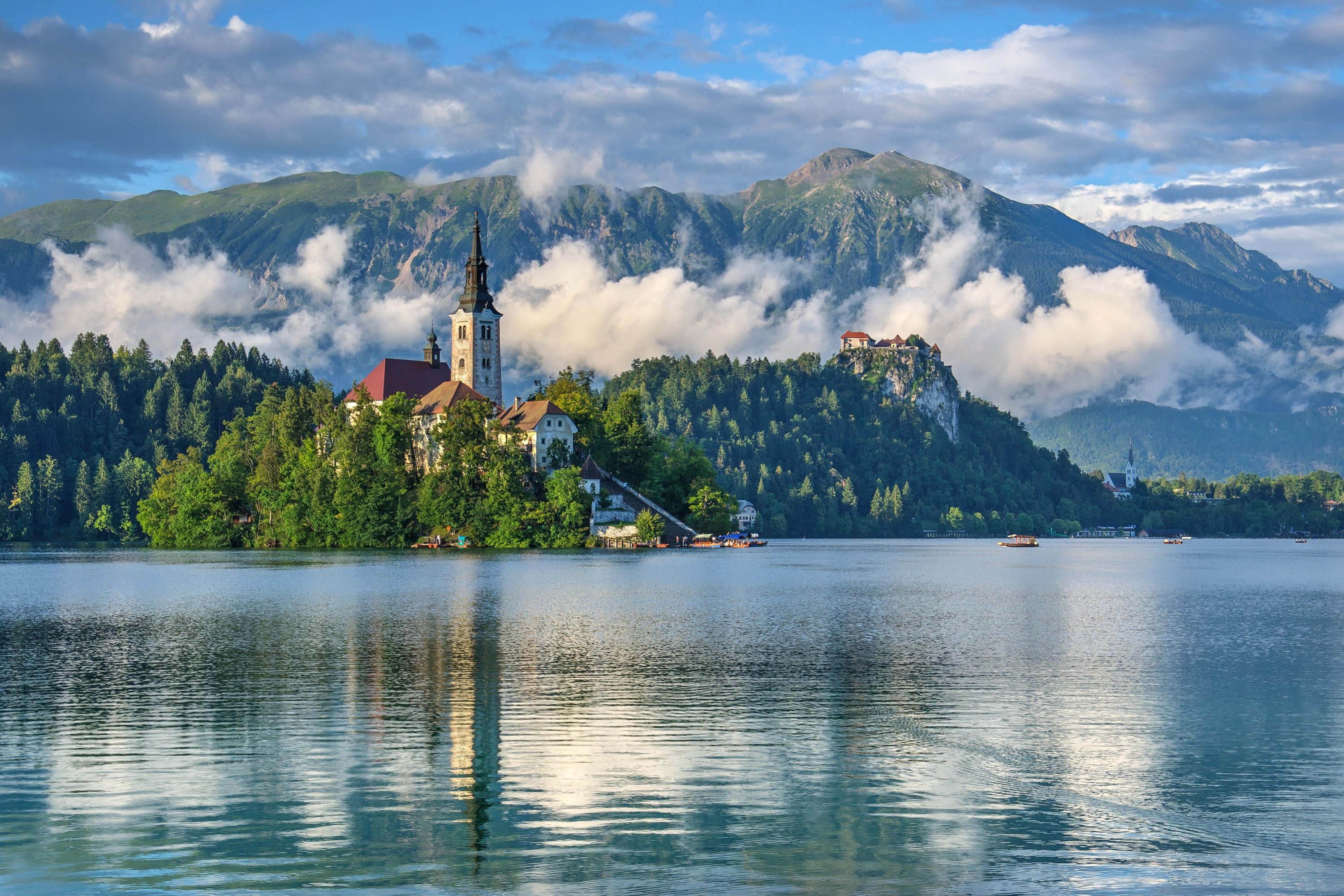 Lake Bled, Mountain Lakes Wallpaper, 3000x2000 HD Desktop