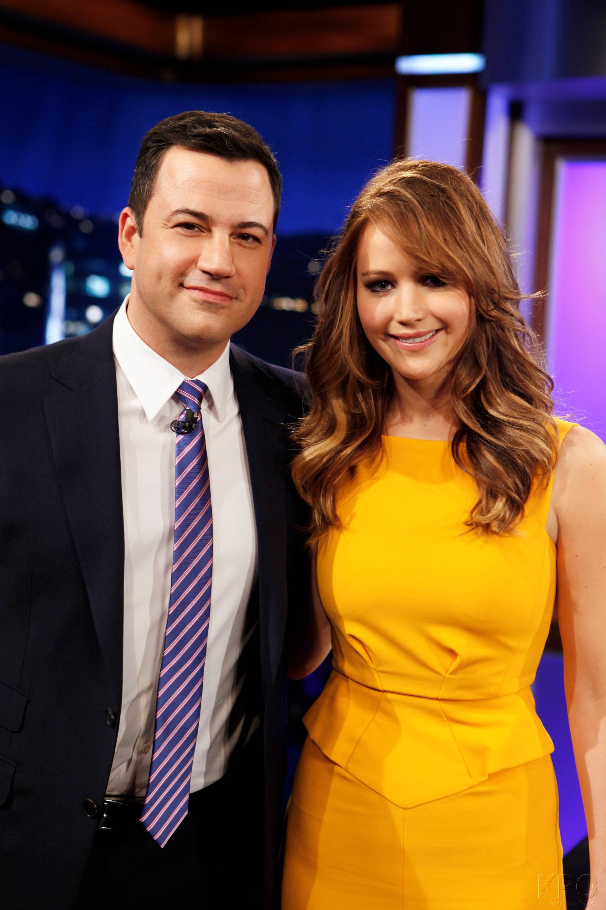 Jimmy Kimmel Live, Jennifer Lawrence photo, 2000x3000 HD Phone
