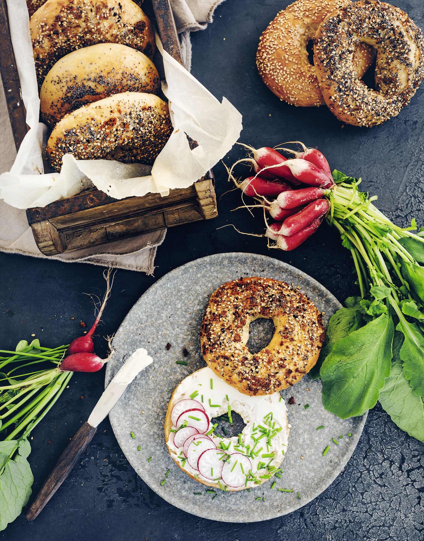 Variety of bagel recipes, Creative toppings, Fundamental bagel recipes, Culinary expertise, 1810x2300 HD Phone