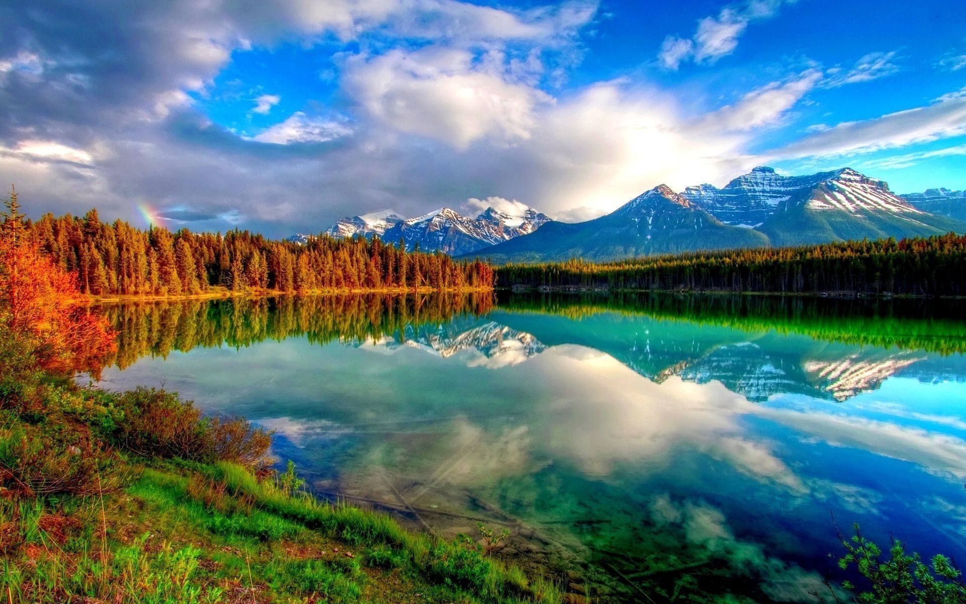 Herbert Lake, Scenery Wallpaper, 1920x1200 HD Desktop