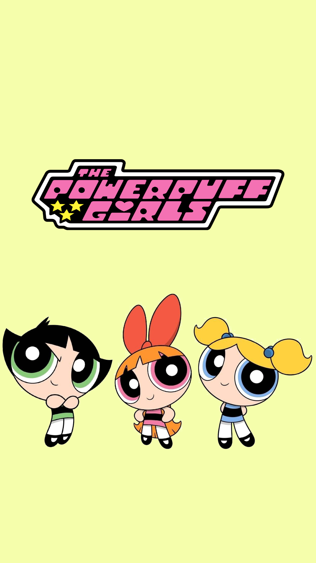 The Powerpuff Girls logo, Blossom, Bubbles, Buttercup, Full HD Phone wallpaper