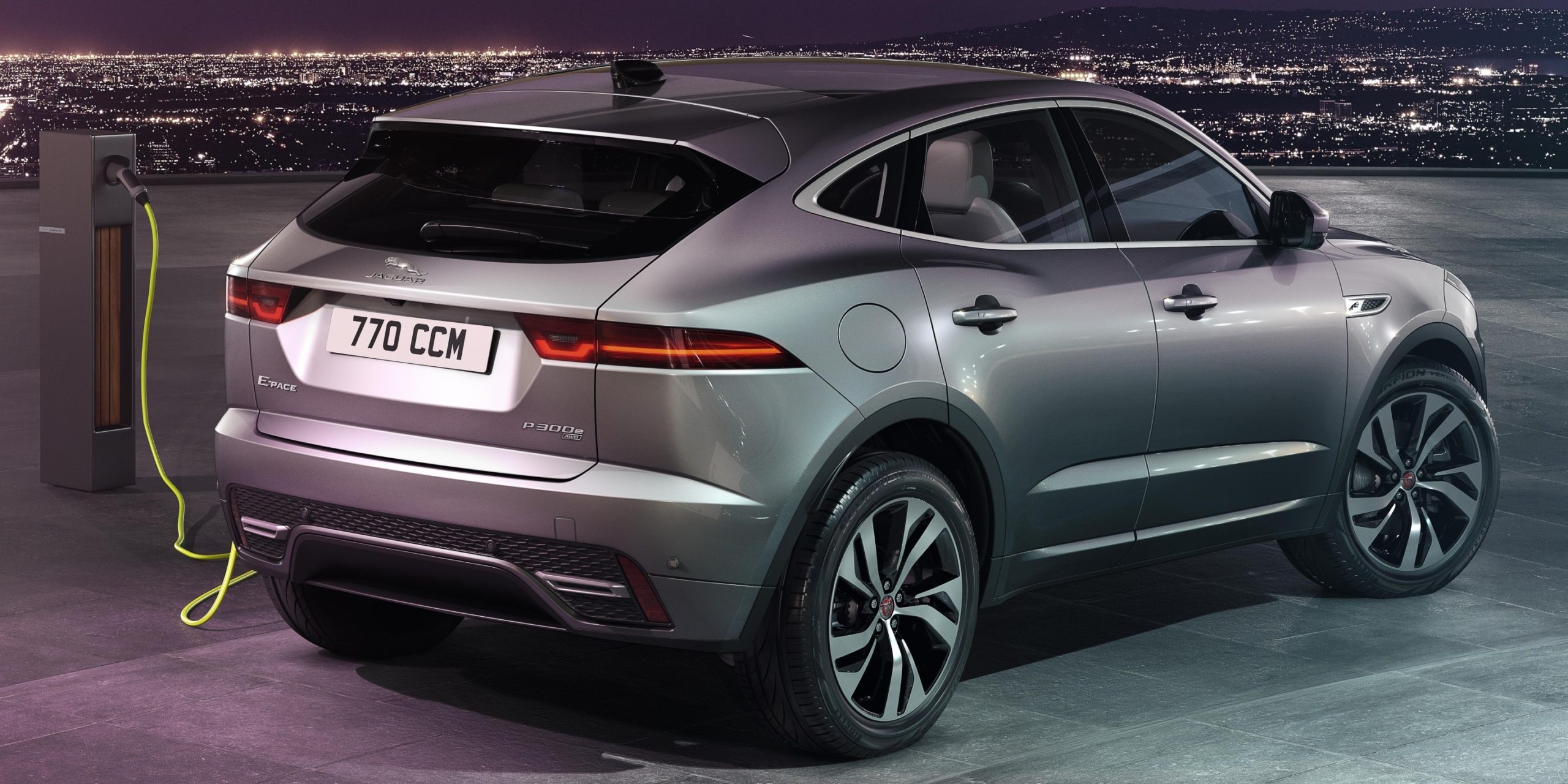 PHEV, Jaguar E-PACE Wallpaper, 2560x1280 Dual Screen Desktop