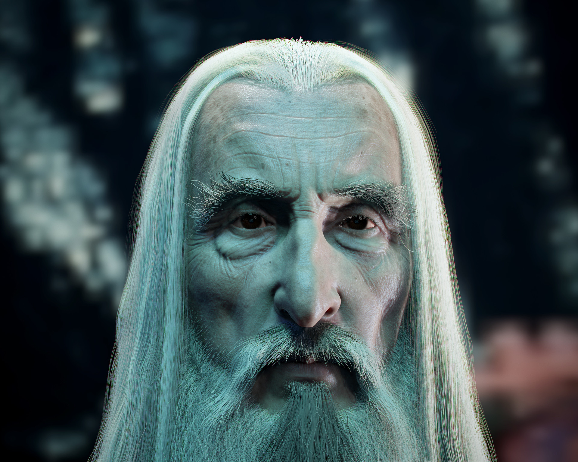 Close-up, Saruman Wallpaper, 1920x1540 HD Desktop