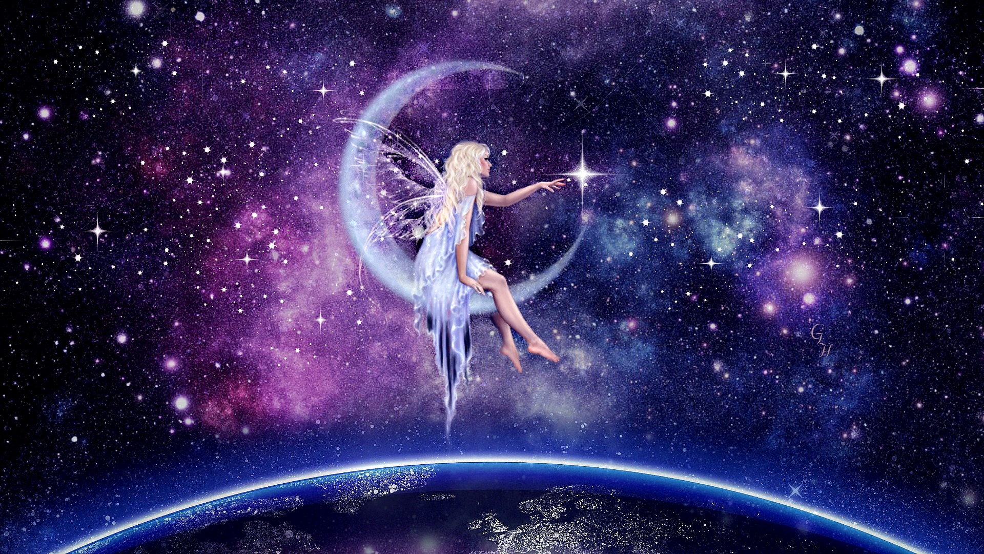 Fantasy fairies, Beautiful fairy art, Fairy illustrations, Enchanting fairy world, 1920x1080 Full HD Desktop