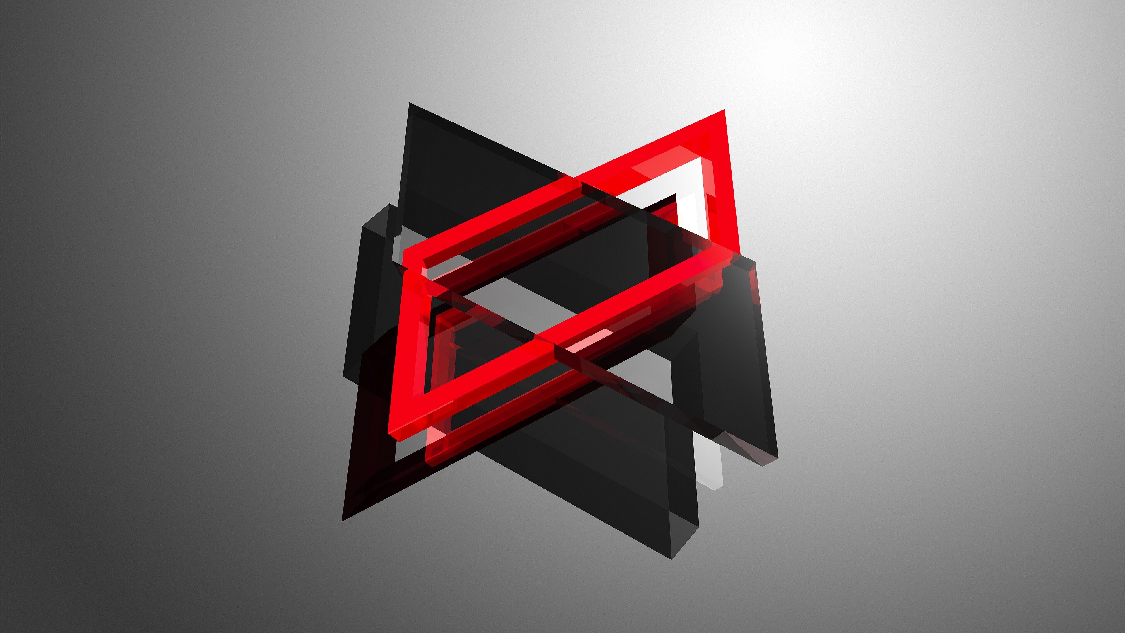 Parallelograms, Geometric Abstract Wallpaper, 3840x2160 4K Desktop