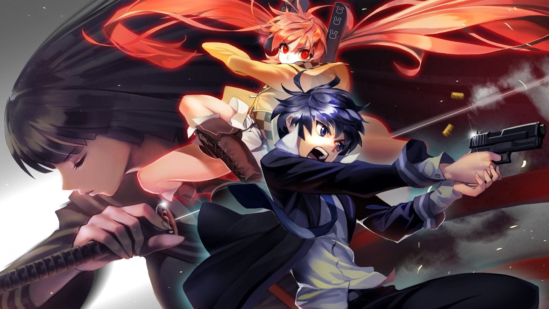 Black Bullet, HD wallpapers, Backgrounds, Bullet anime, 1920x1080 Full HD Desktop