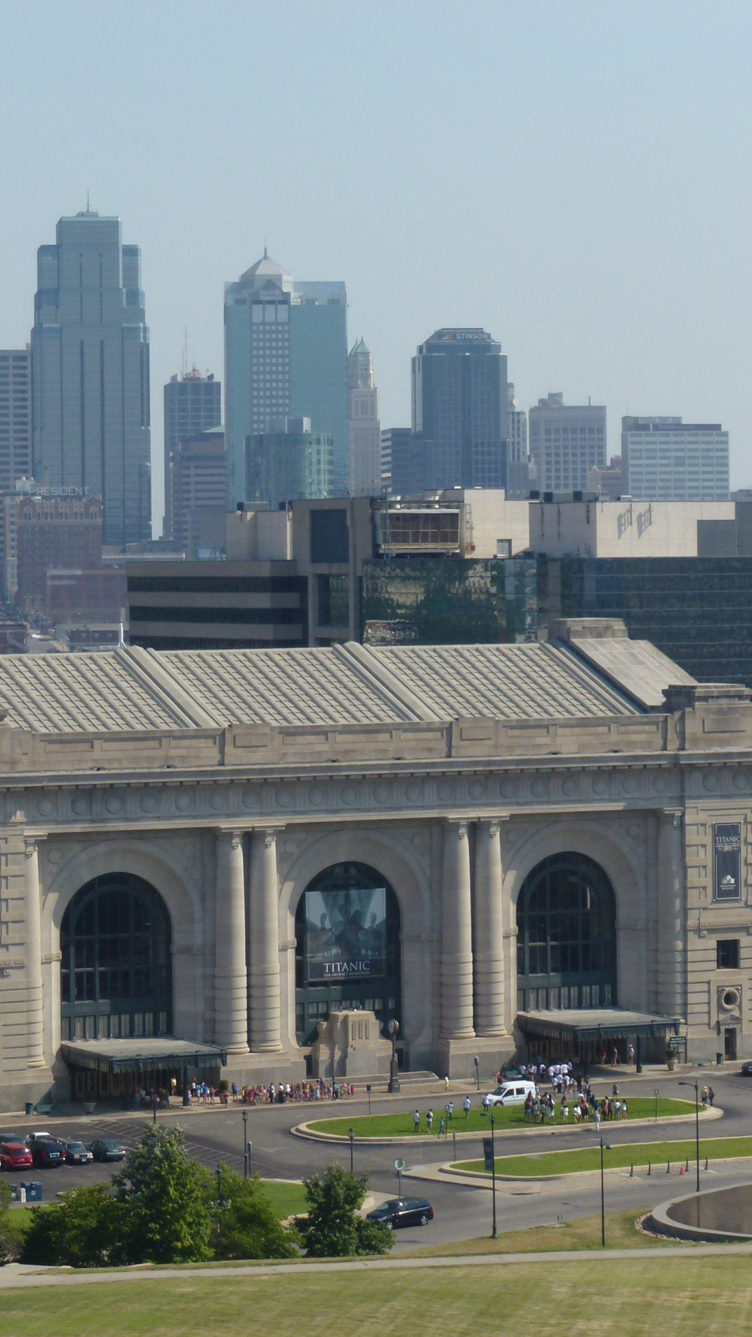 KC vs STL, Aesthetic Comparison, Kansas City skyline, 1080x1920 Full HD Phone