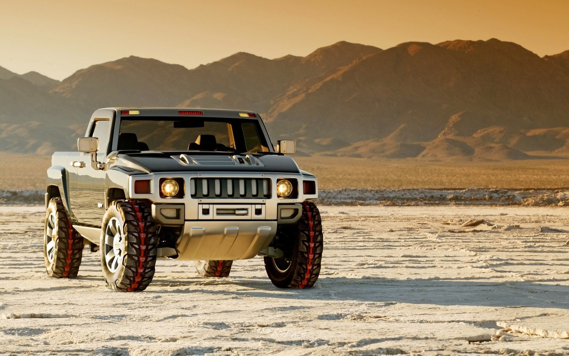 Two-door Pickup, Hummer H3 Wallpaper, 1920x1200 HD Desktop