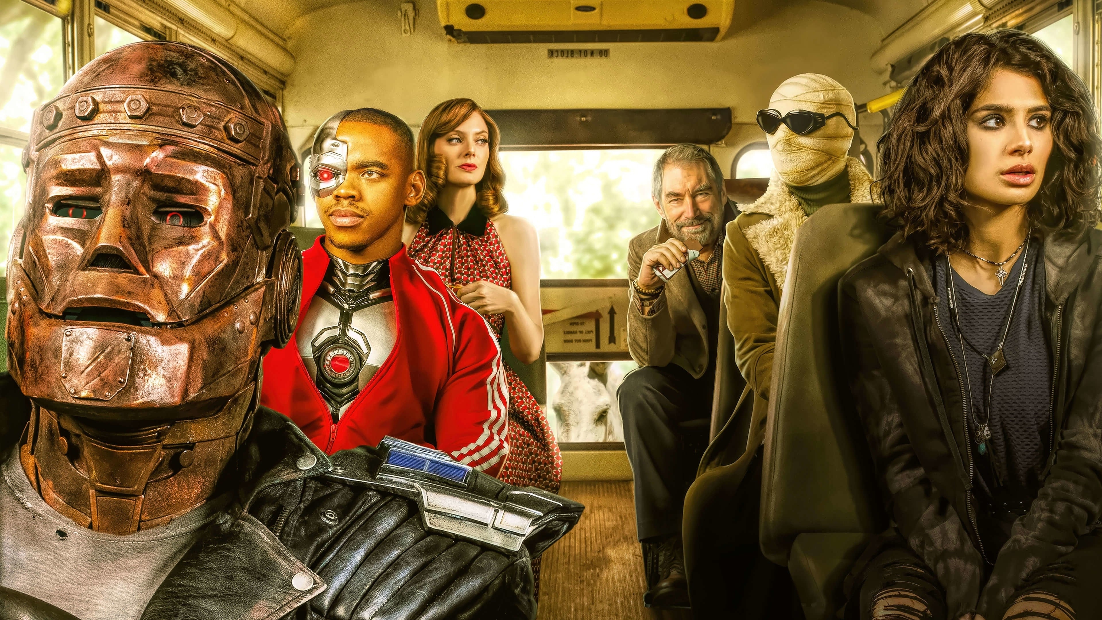 Doom Patrol, Superhero team, Emotional journey, Epic wallpapers, 3840x2160 4K Desktop