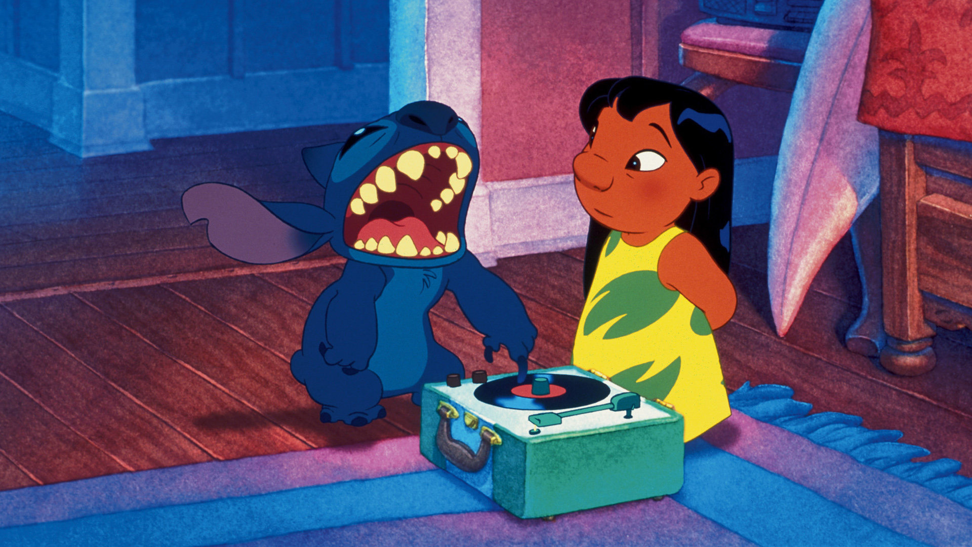 Stitch animation, Disney picture, Lilo and Stitch, Cartoons, 1920x1080 Full HD Desktop