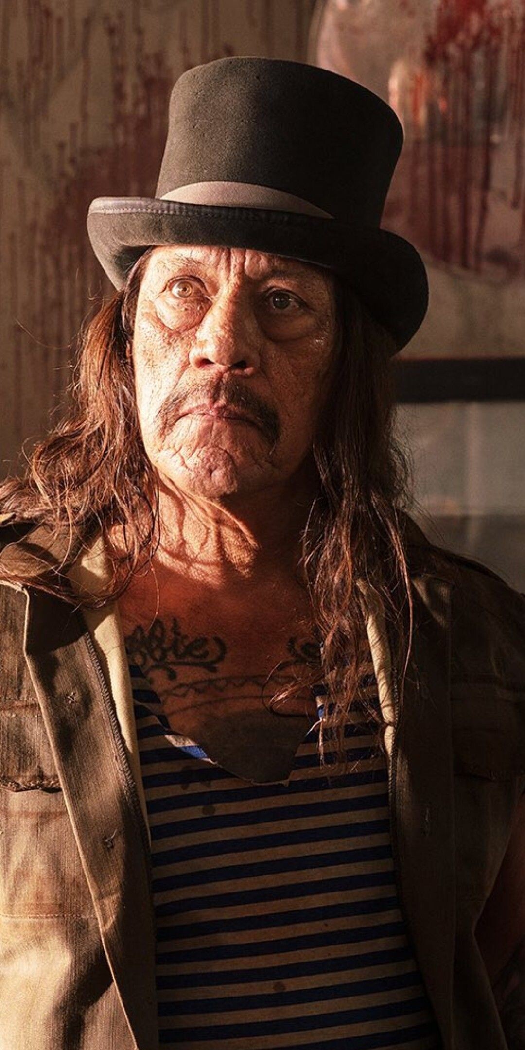 Danny Trejo, Men in top hats, Pin-on, Pinterest, 1080x2160 HD Phone