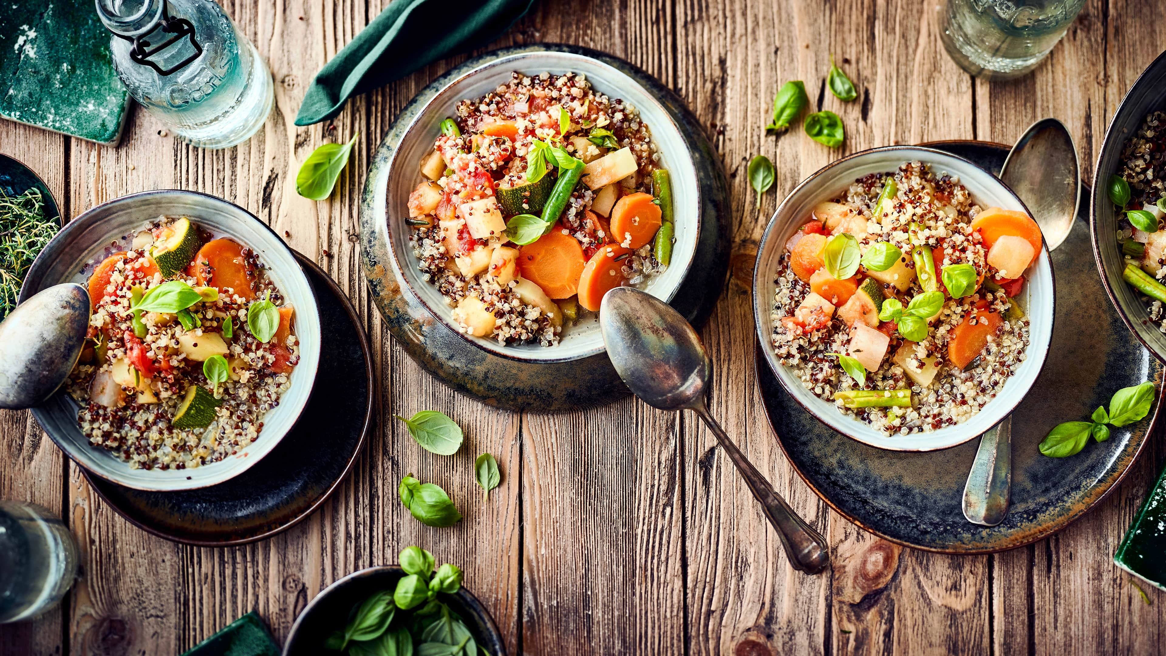 Gluten-free quinoa recipes, Enjoyable cooking, Edeka blog, Healthy and delicious, 3840x2160 4K Desktop