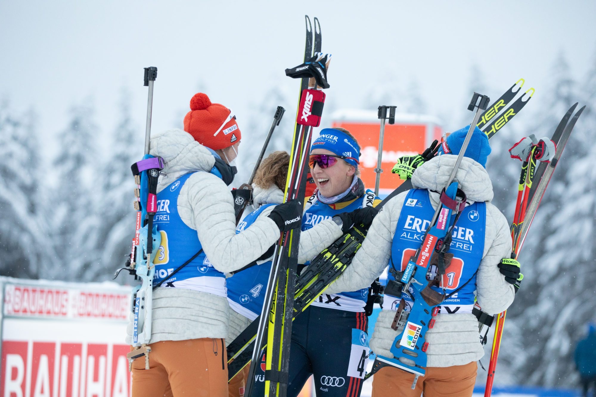 IBU Weltmeisterschaften, Biathlon Oberhof, DSV Skideutschland, 2000x1340 HD Desktop