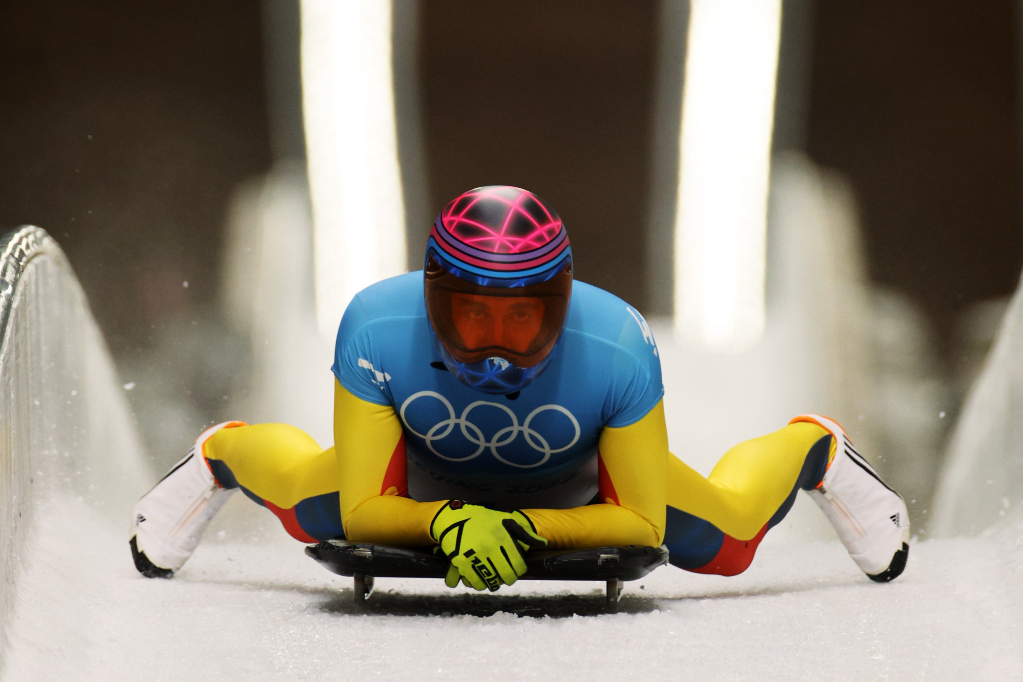 Skeleton sport, Royal Spanish Ice Sports Federation, Skeleton athletes, 2050x1370 HD Desktop