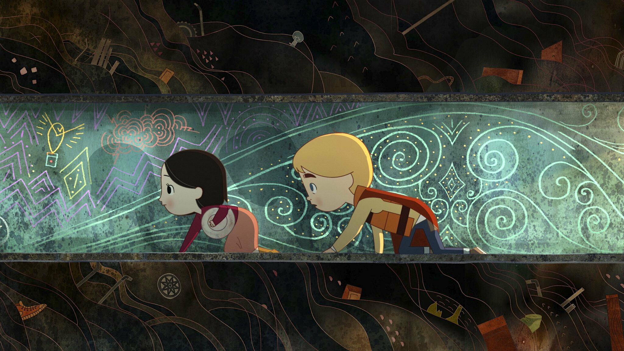 Ben and Saoirse, Song of the Sea Wallpaper, 2050x1160 HD Desktop